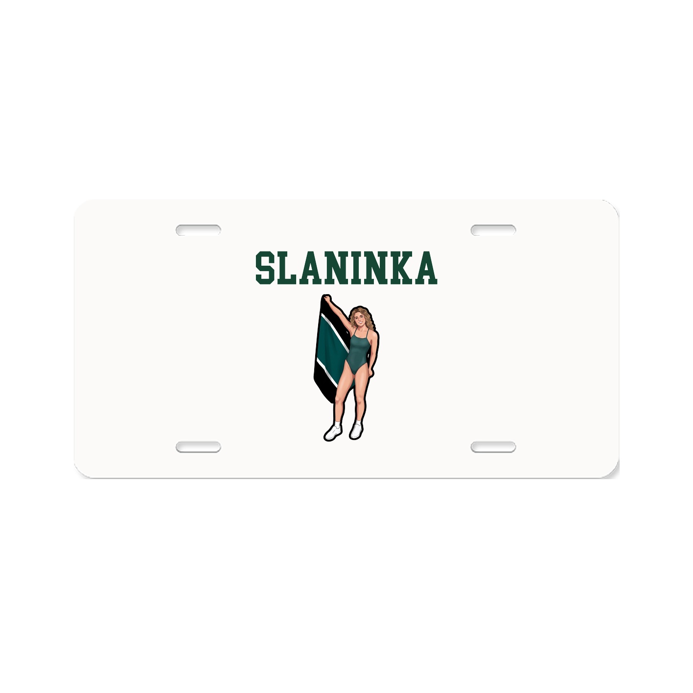 License Plate — Shirsey in Classic