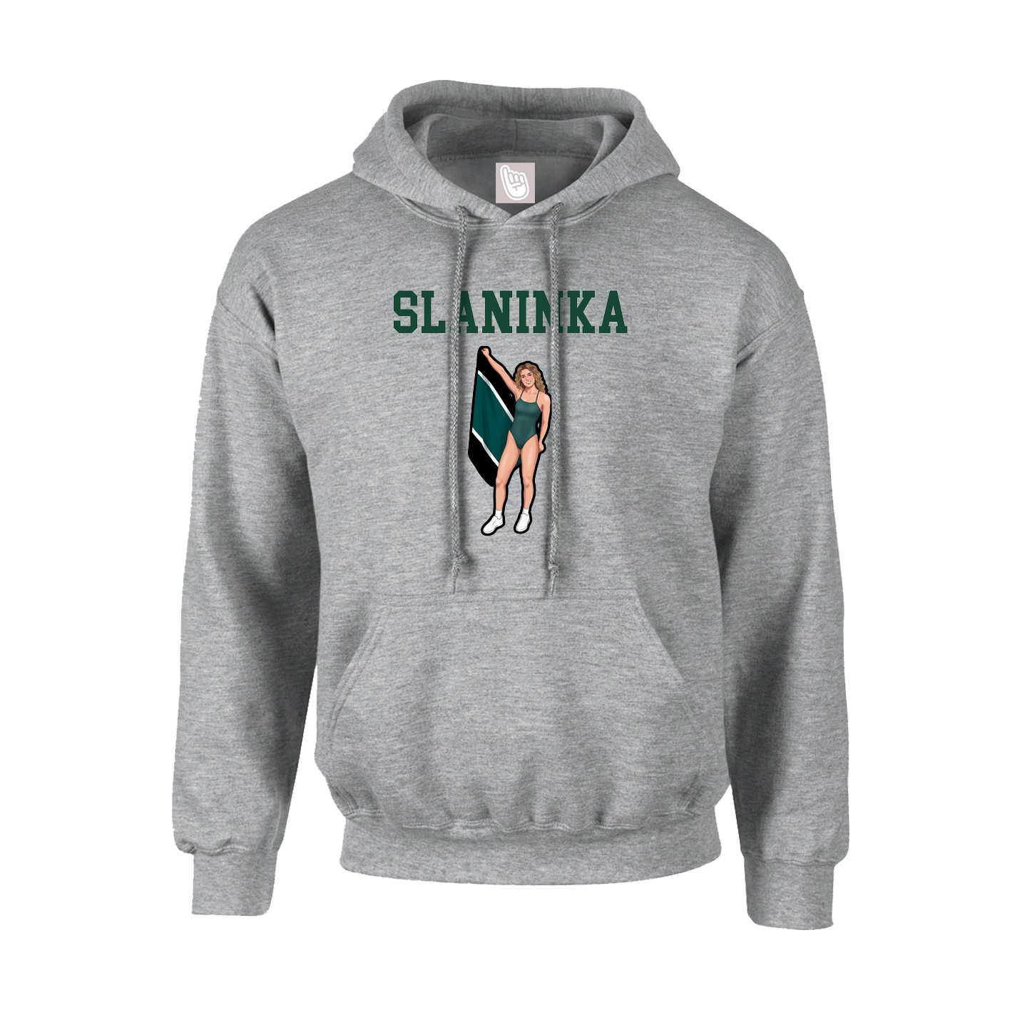 Hoodie — Shirsey in Grey