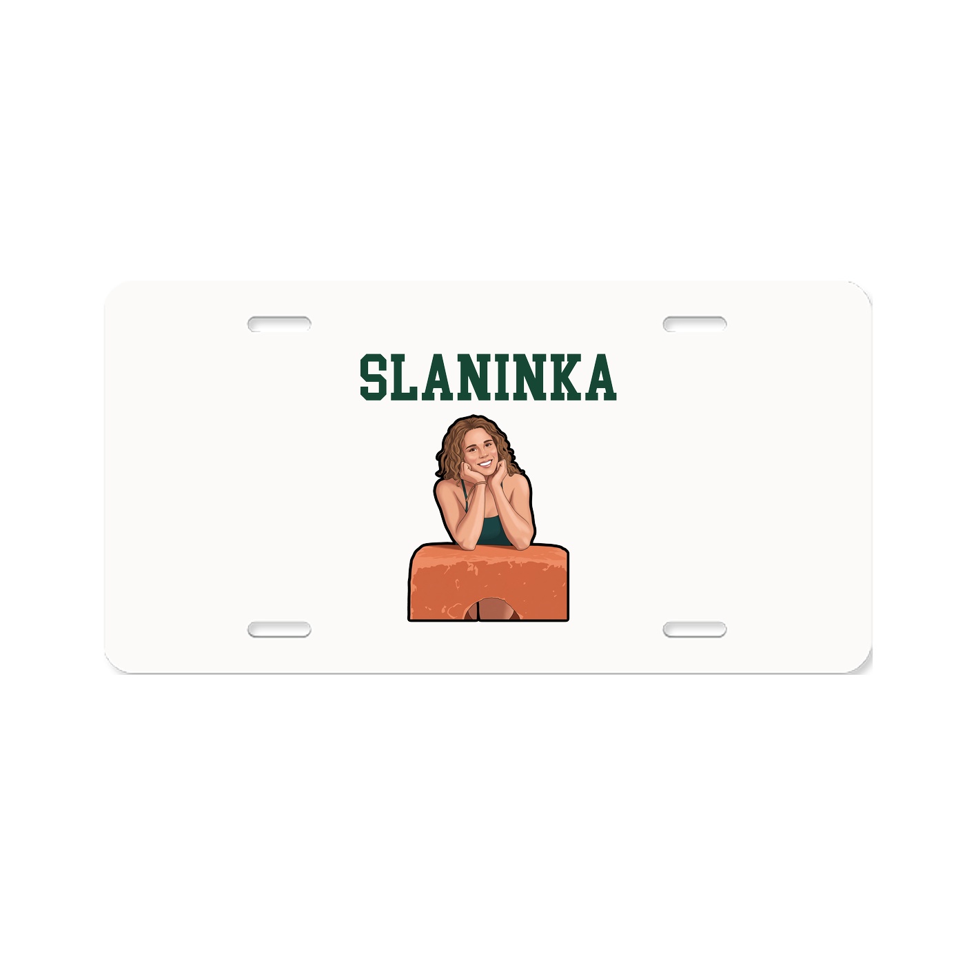License Plate — Shirsey in Classic