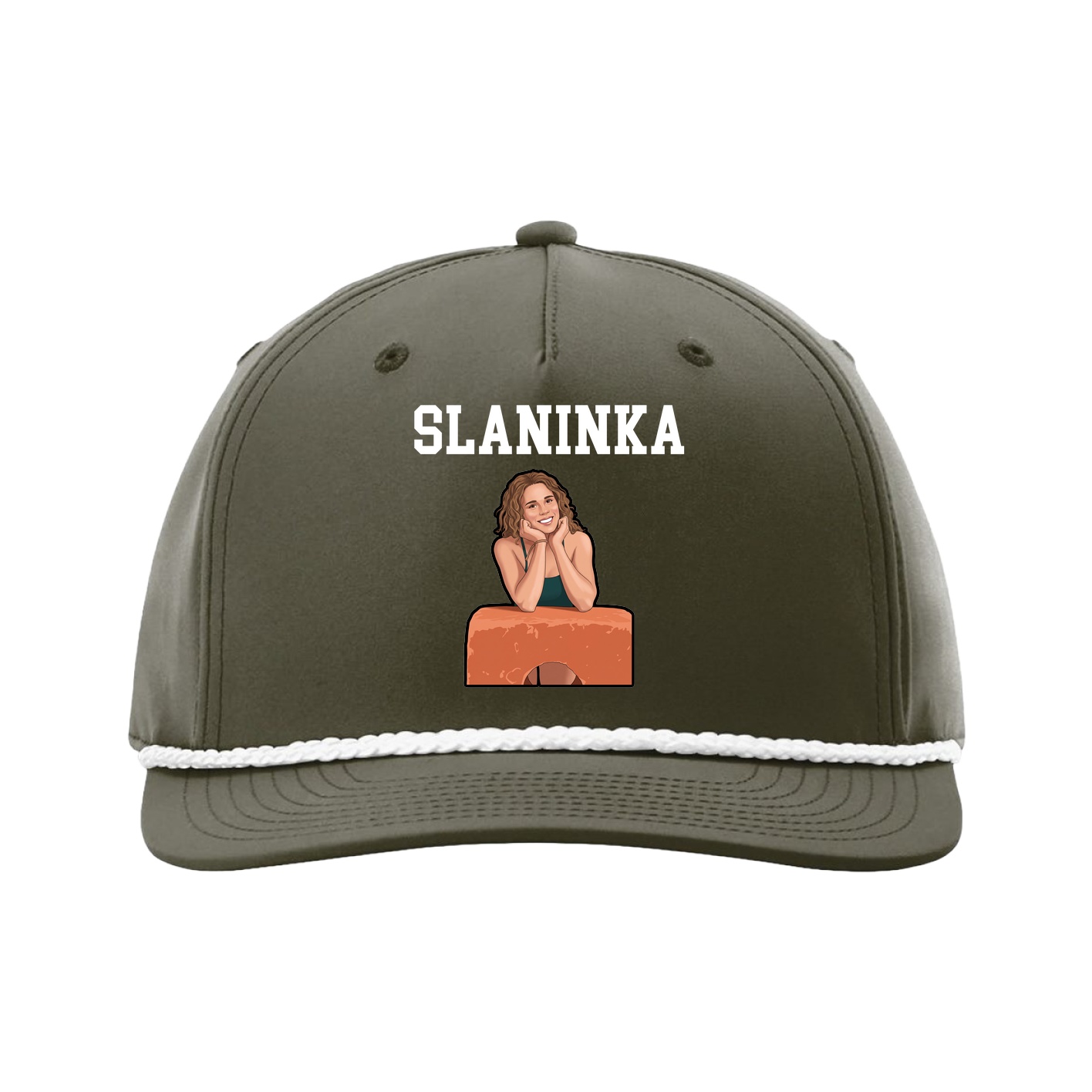 Five-Panel Classic Rope Cap — Shirsey in Green