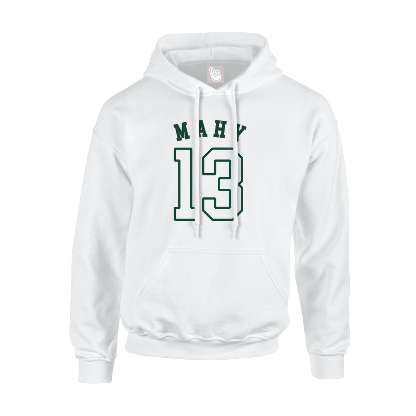 Hoodie — Shirsey Arch in White
