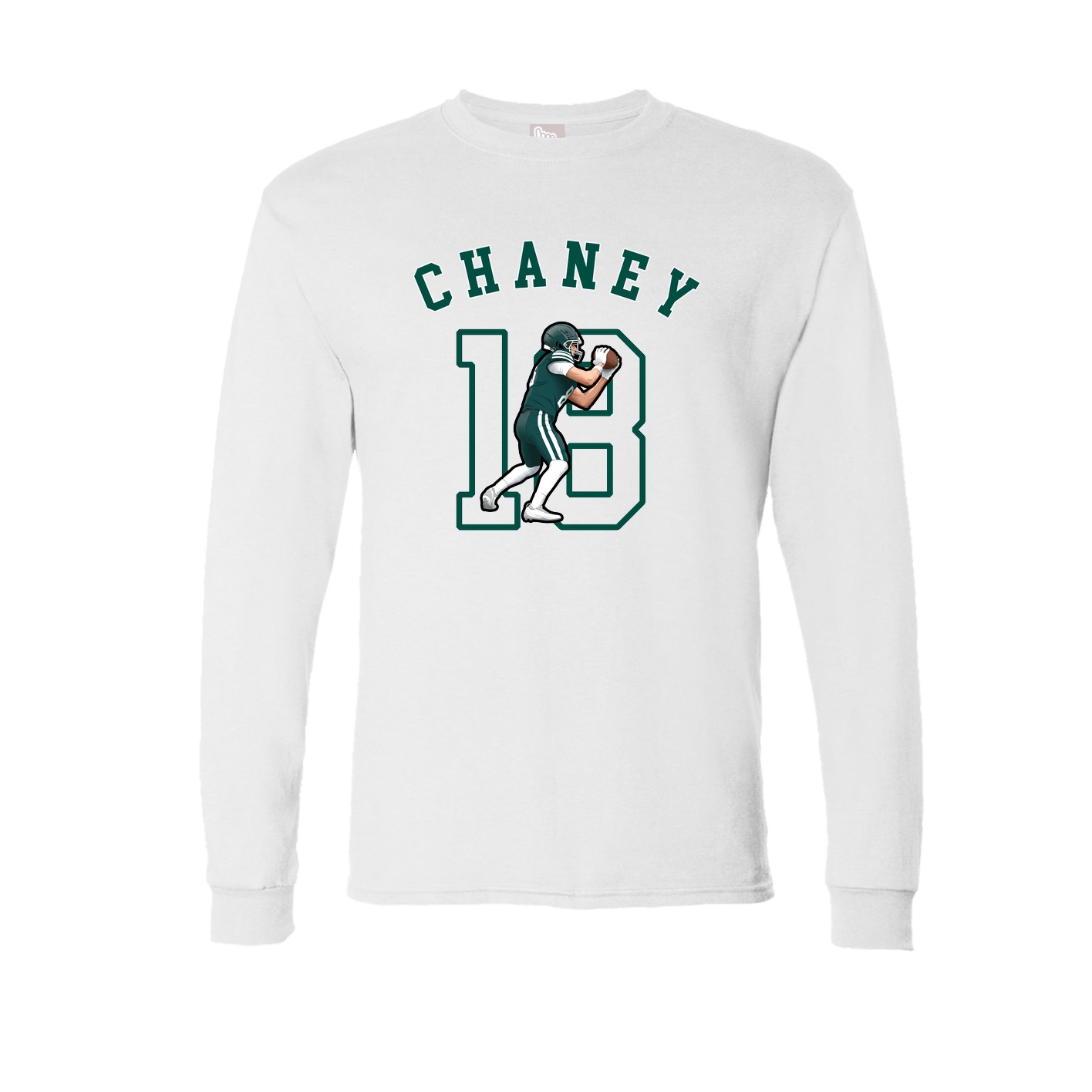 Long Sleeve Tee — Shirsey Arch in White
