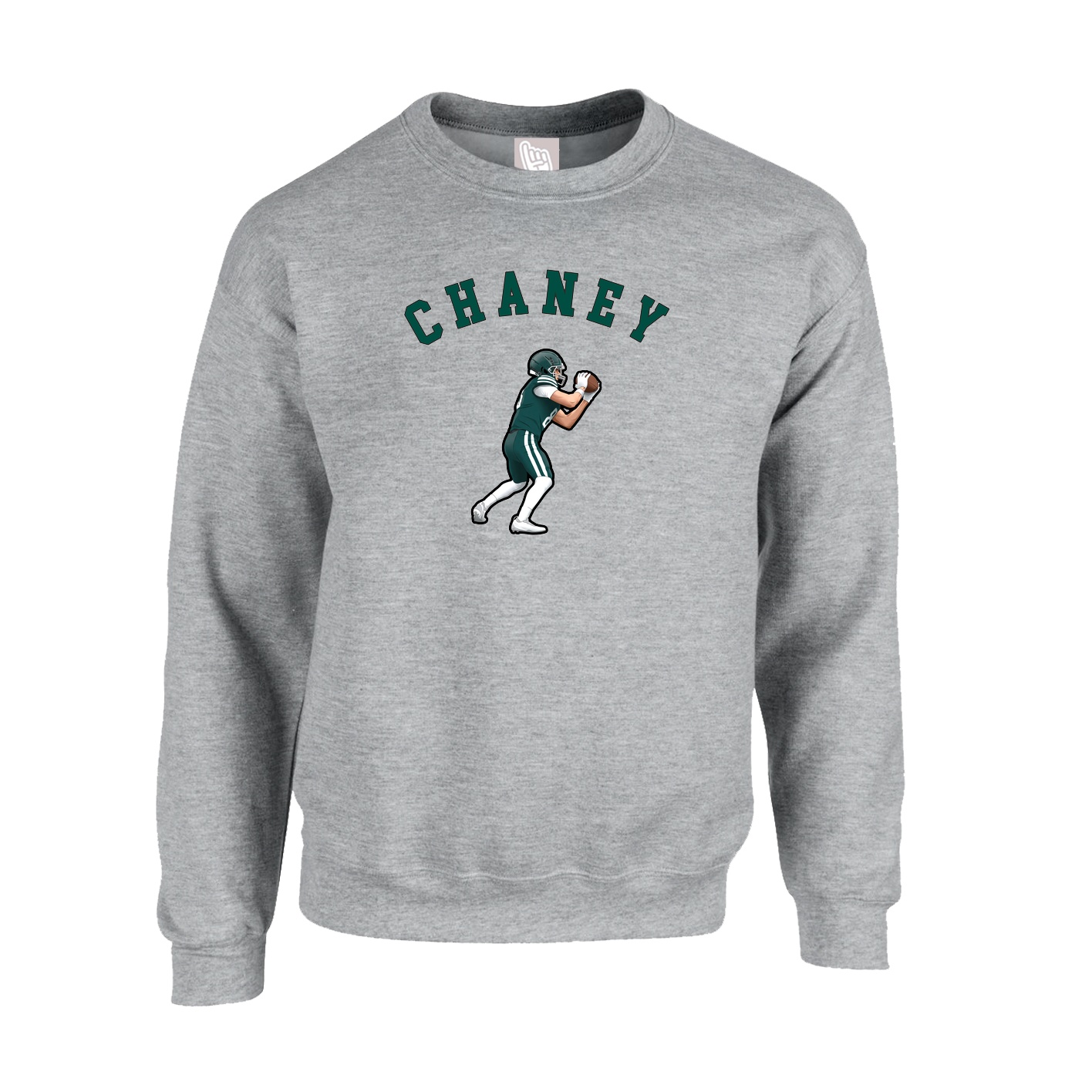 Fleece Crew — Shirsey Arch in Grey