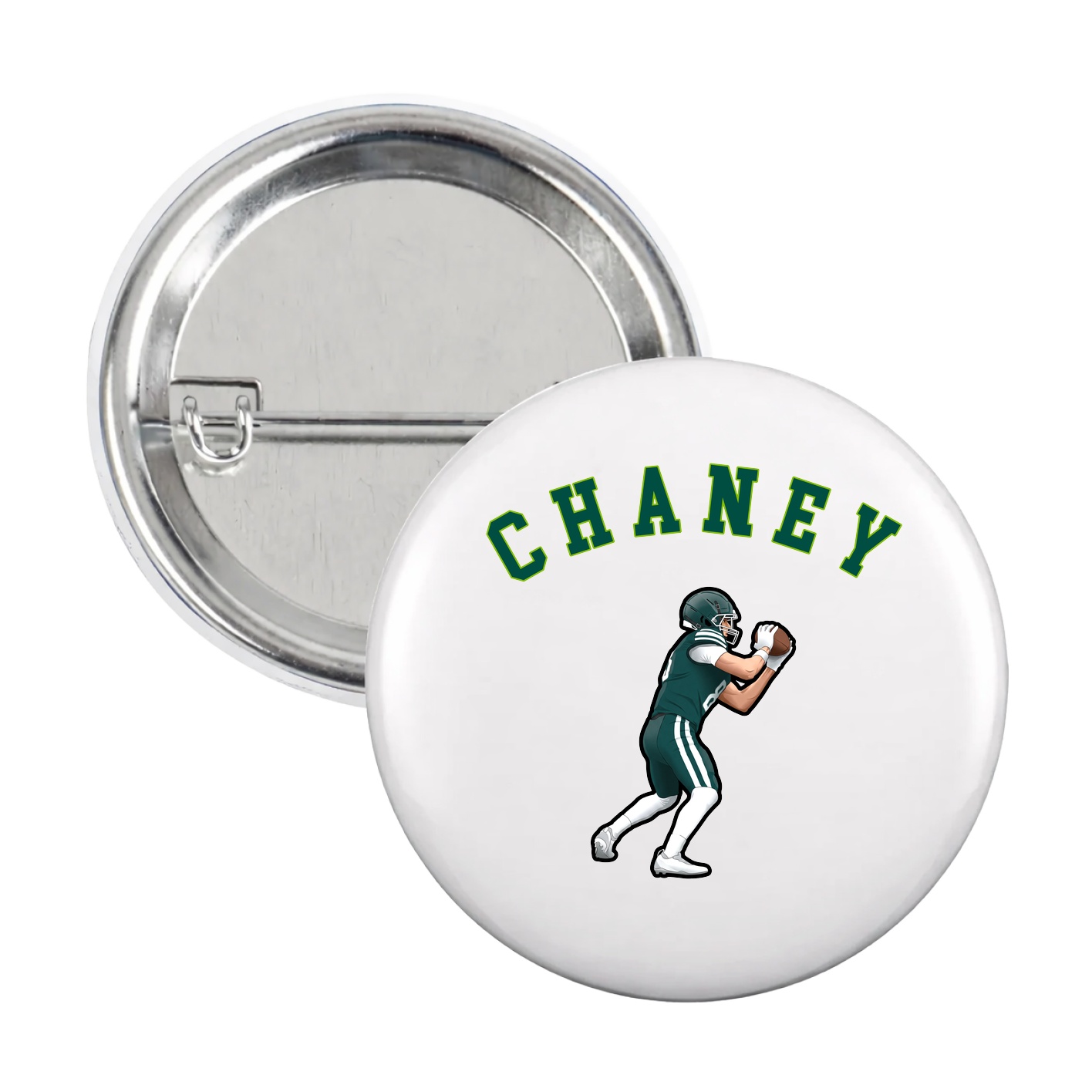 Game Day Button — Shirsey Arch in White