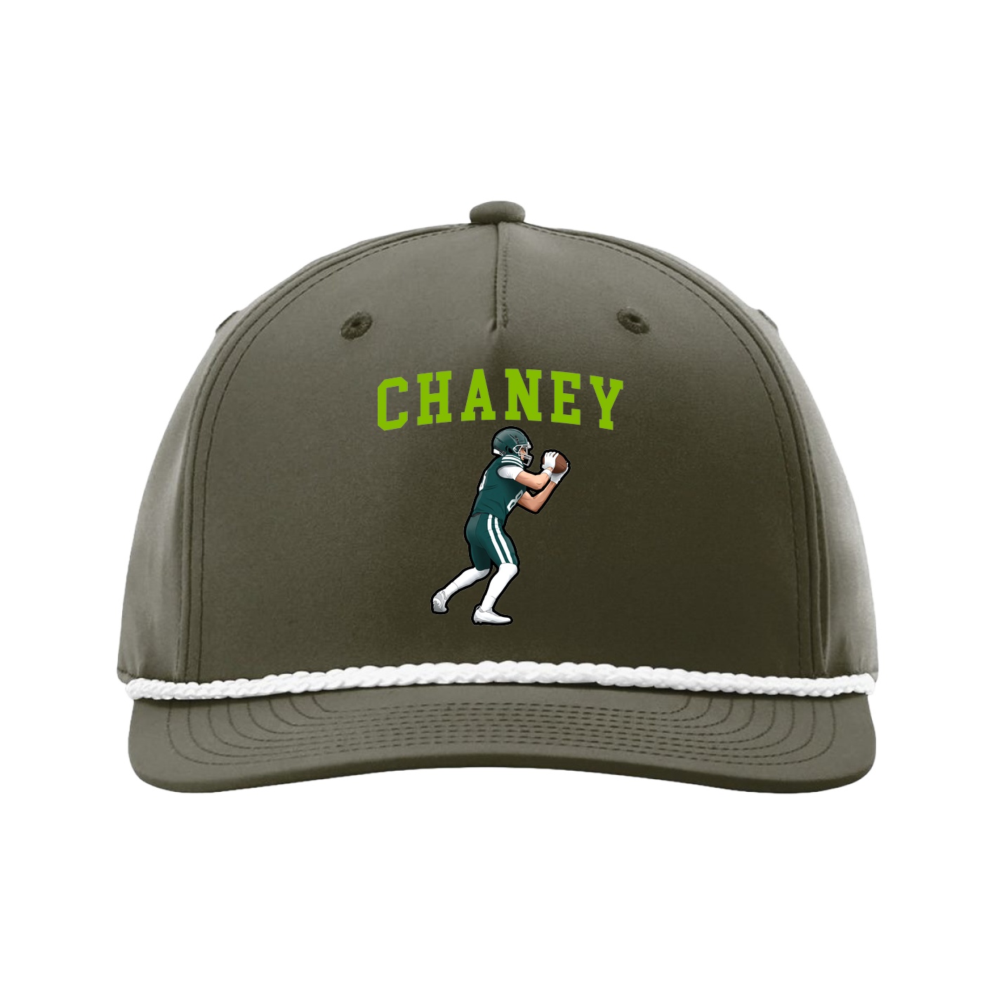 Five-Panel Classic Rope Cap — Shirsey in Green