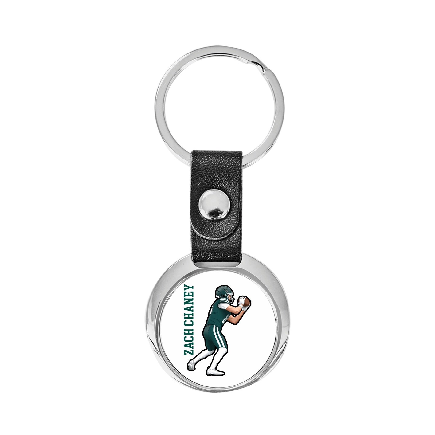 Key Chain — Name Vertical in Classic