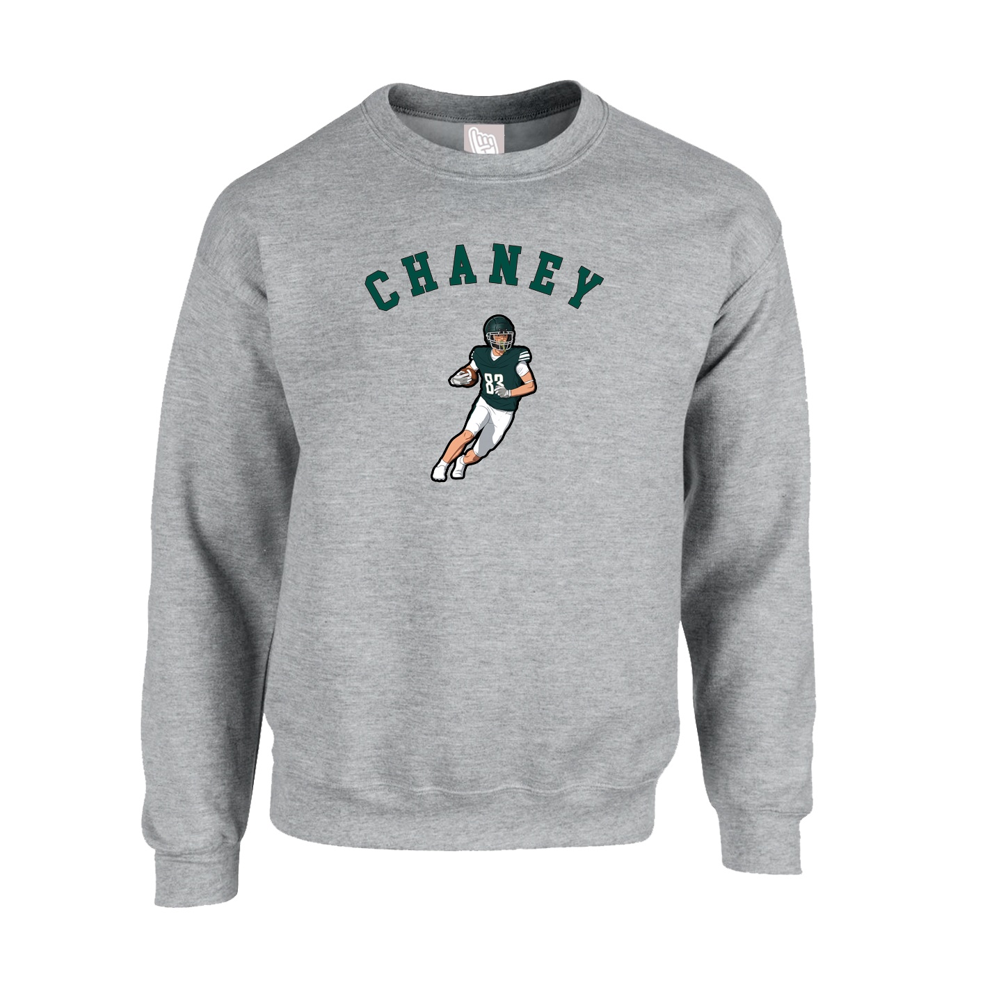 Fleece Crew — Shirsey Arch in Grey