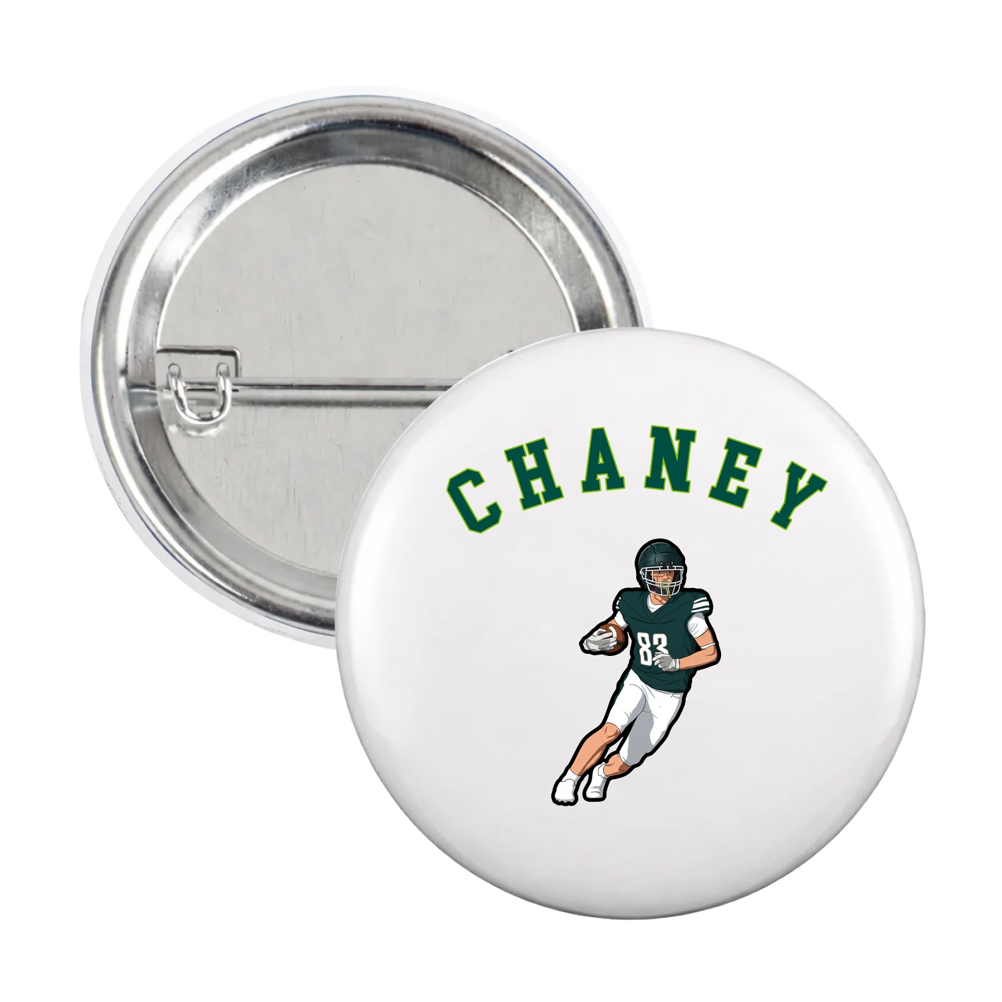Game Day Button — Shirsey Arch in White