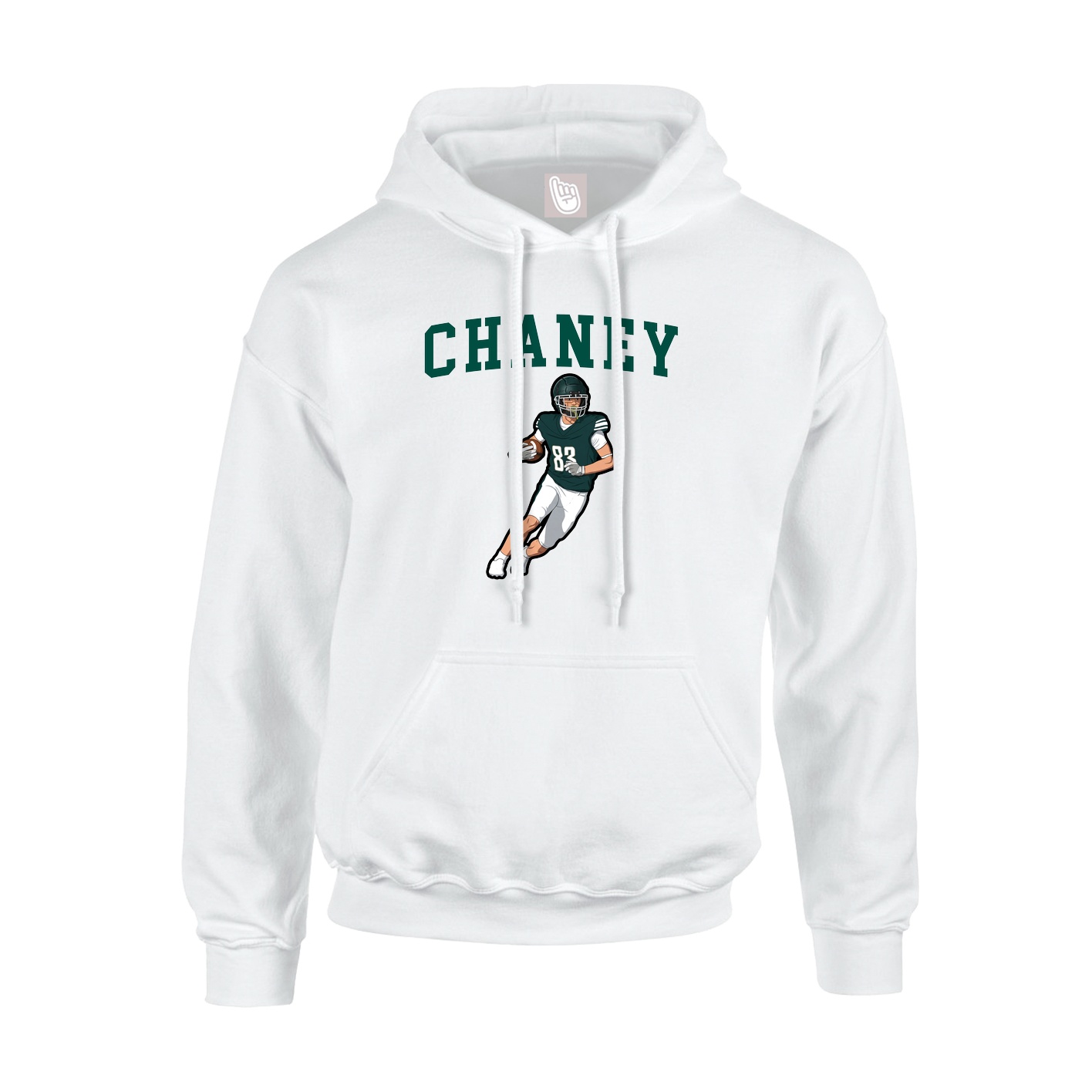 Hoodie — Shirsey in White