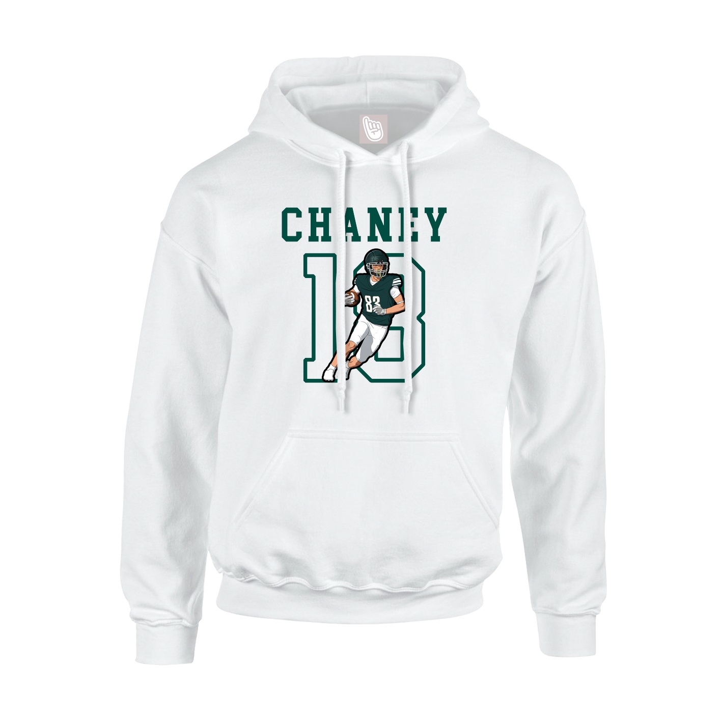 Youth Hoodie — Shirsey in White
