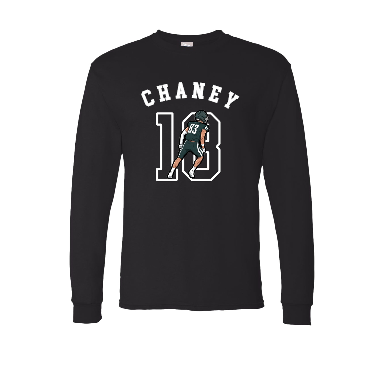 Long Sleeve Tee — Shirsey Arch in Black