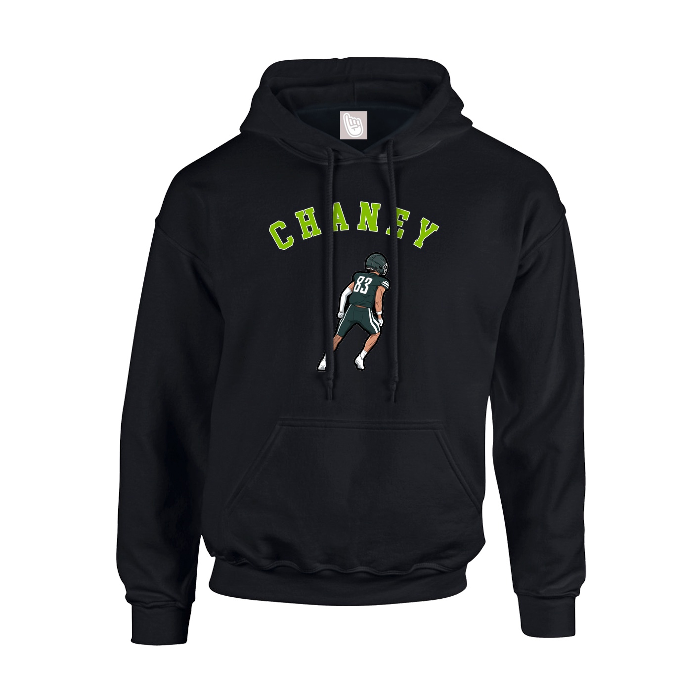 Youth Hoodie — Shirsey Arch in Black