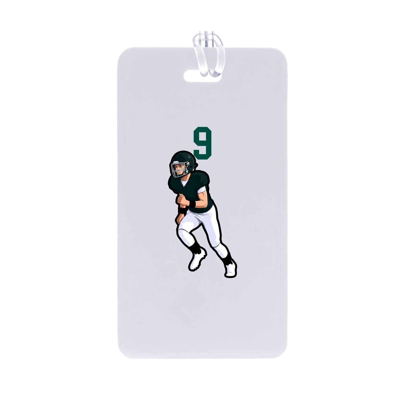 Bag Tag — Number Top in Classic
