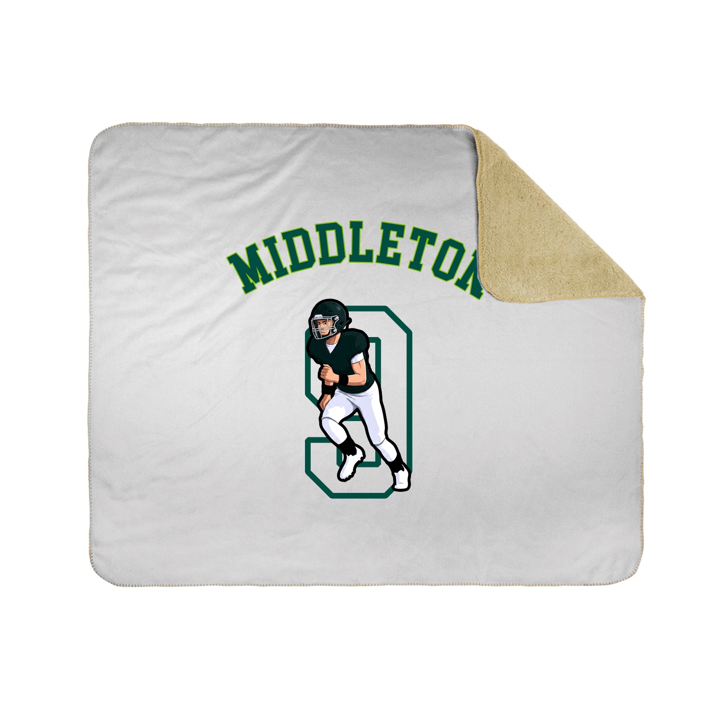 Throw Blanket — Shirsey Arch in White