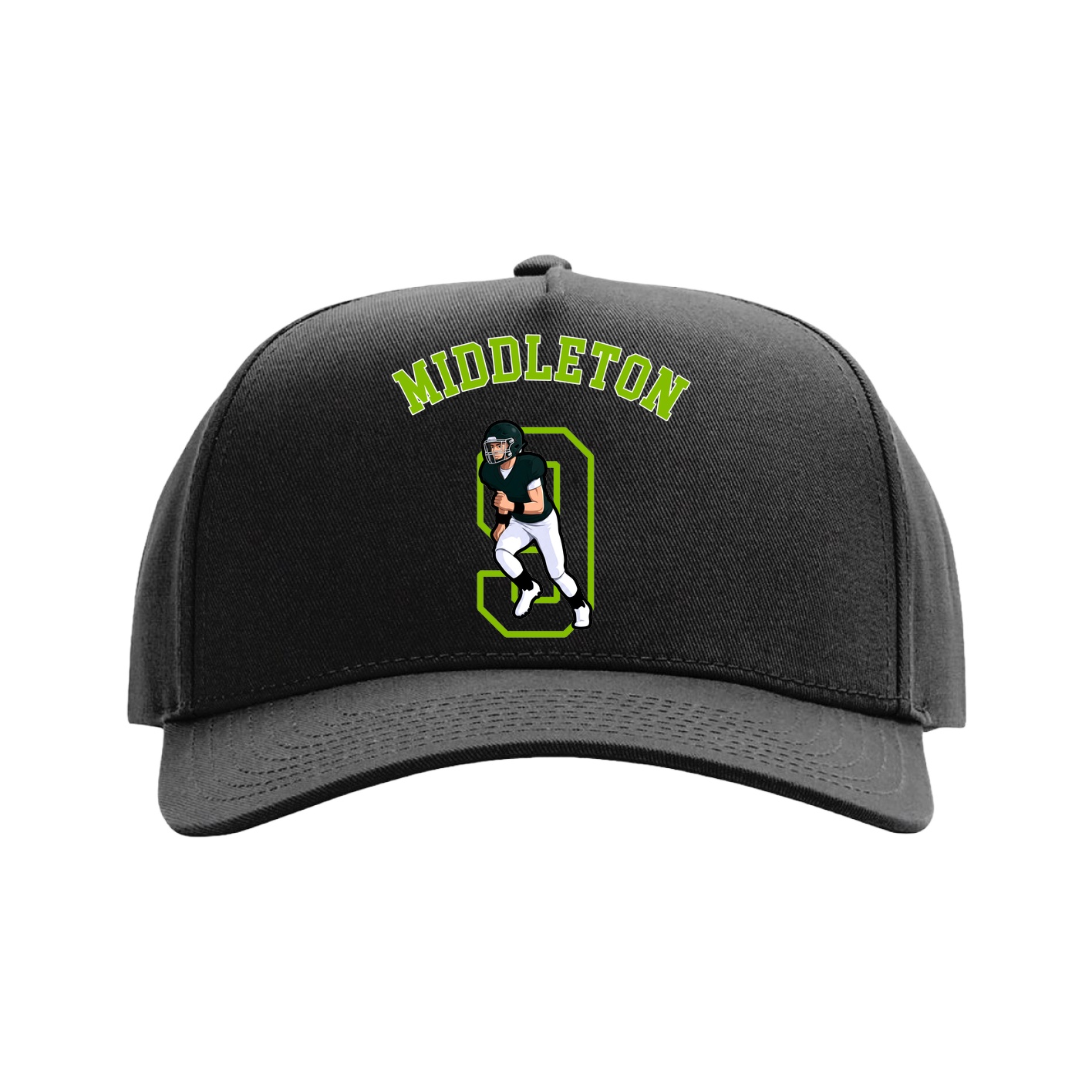 Full Fabric Five-Panel Champ Cap
