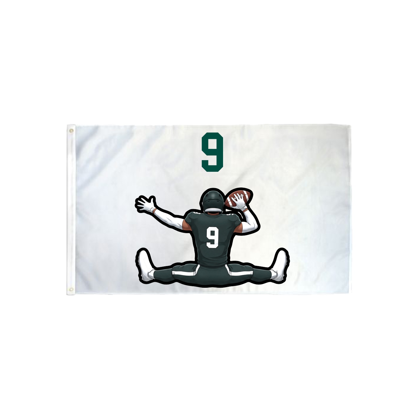 3x5 Flag — Number Top in Classic