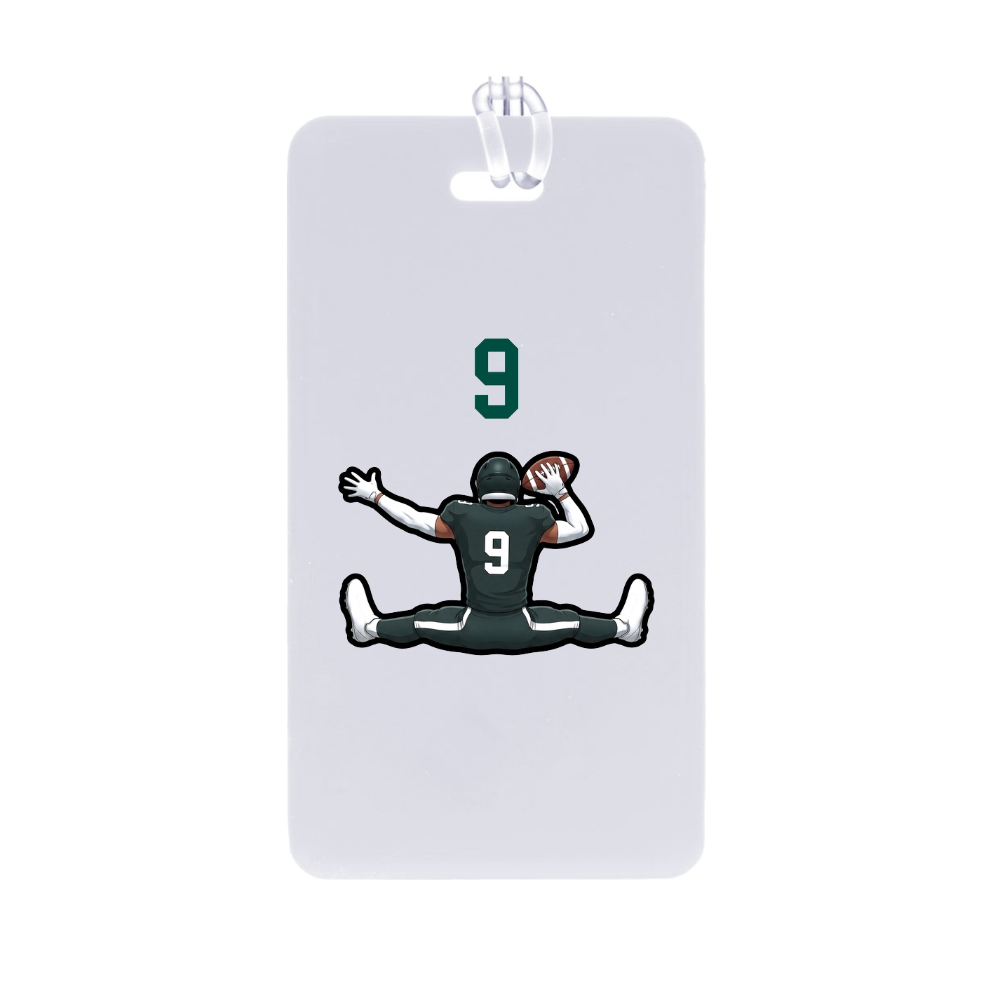 Bag Tag — Number Top in Classic