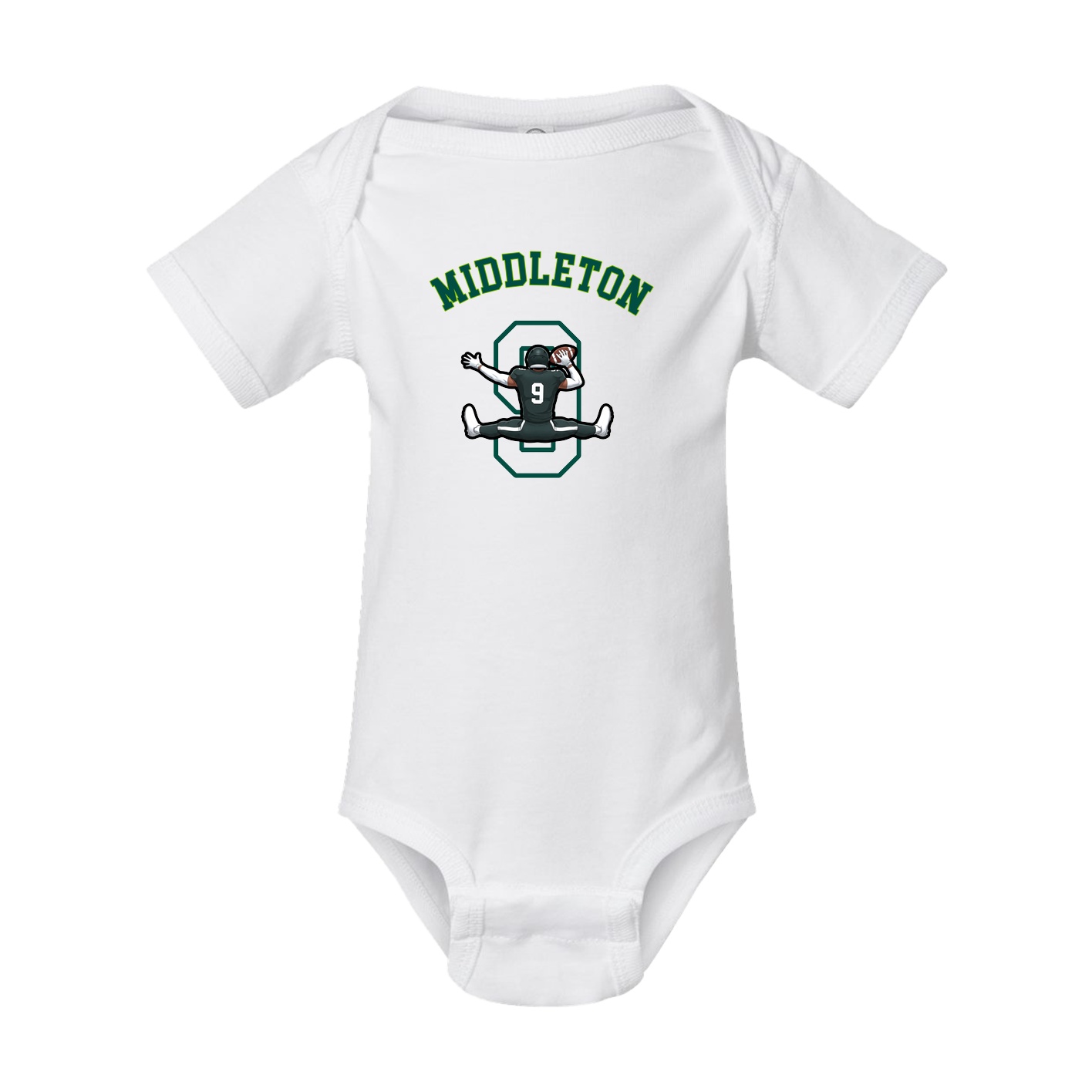 Baby Onesie — Shirsey Arch in White