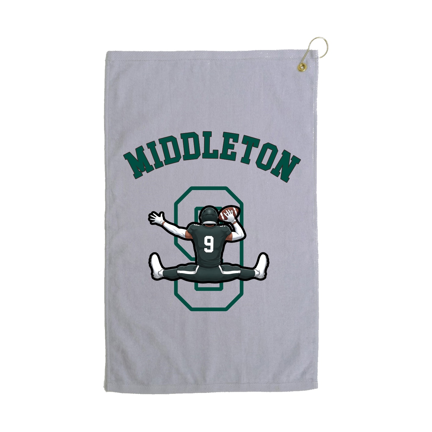 Golf Towel — Shirsey Arch in Grey