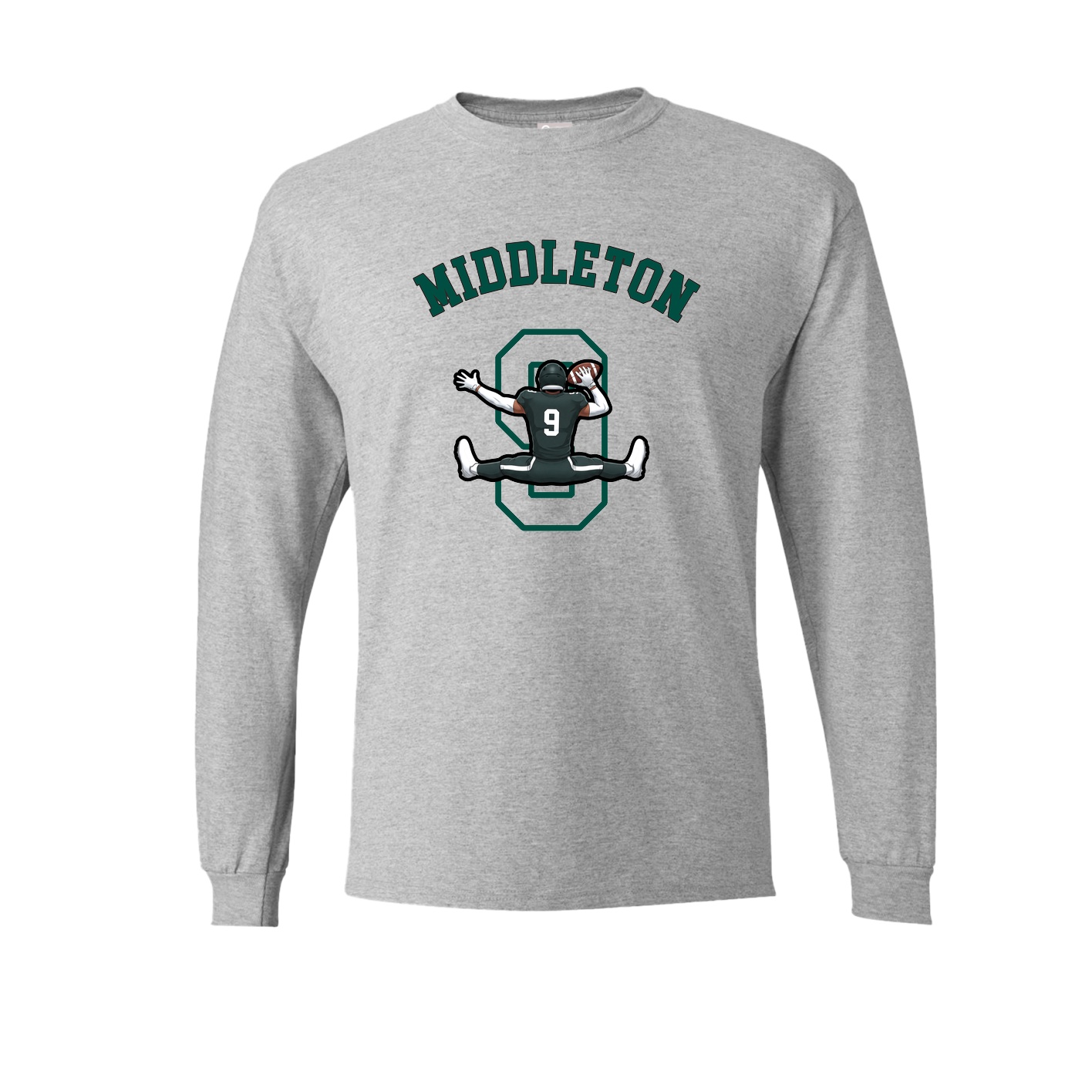 Long Sleeve Tee — Shirsey Arch in Grey
