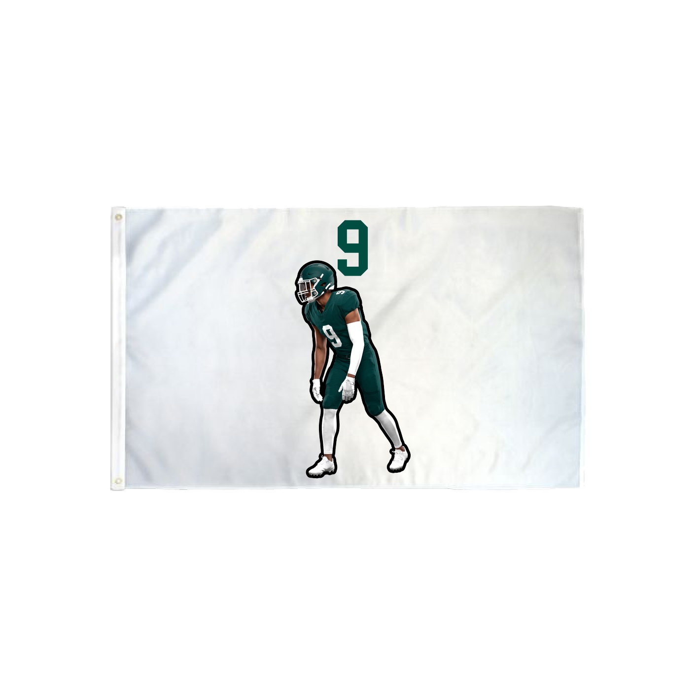 3x5 Flag — Number Top in Classic