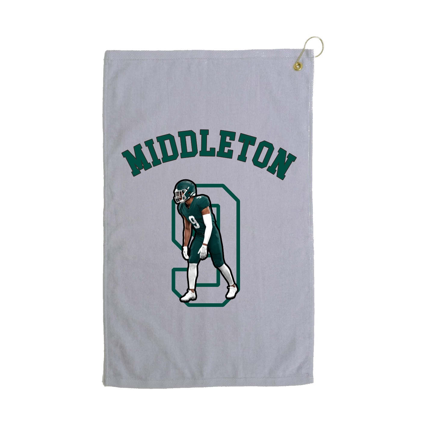 Golf Towel — Shirsey Arch in Grey