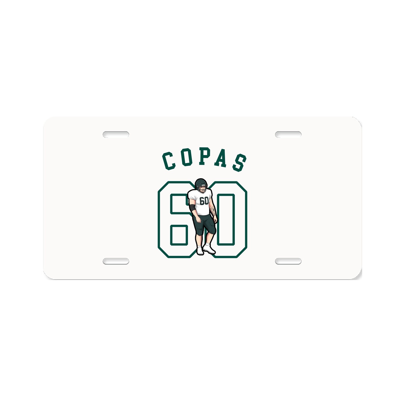 License Plate — Shirsey Arch in Classic