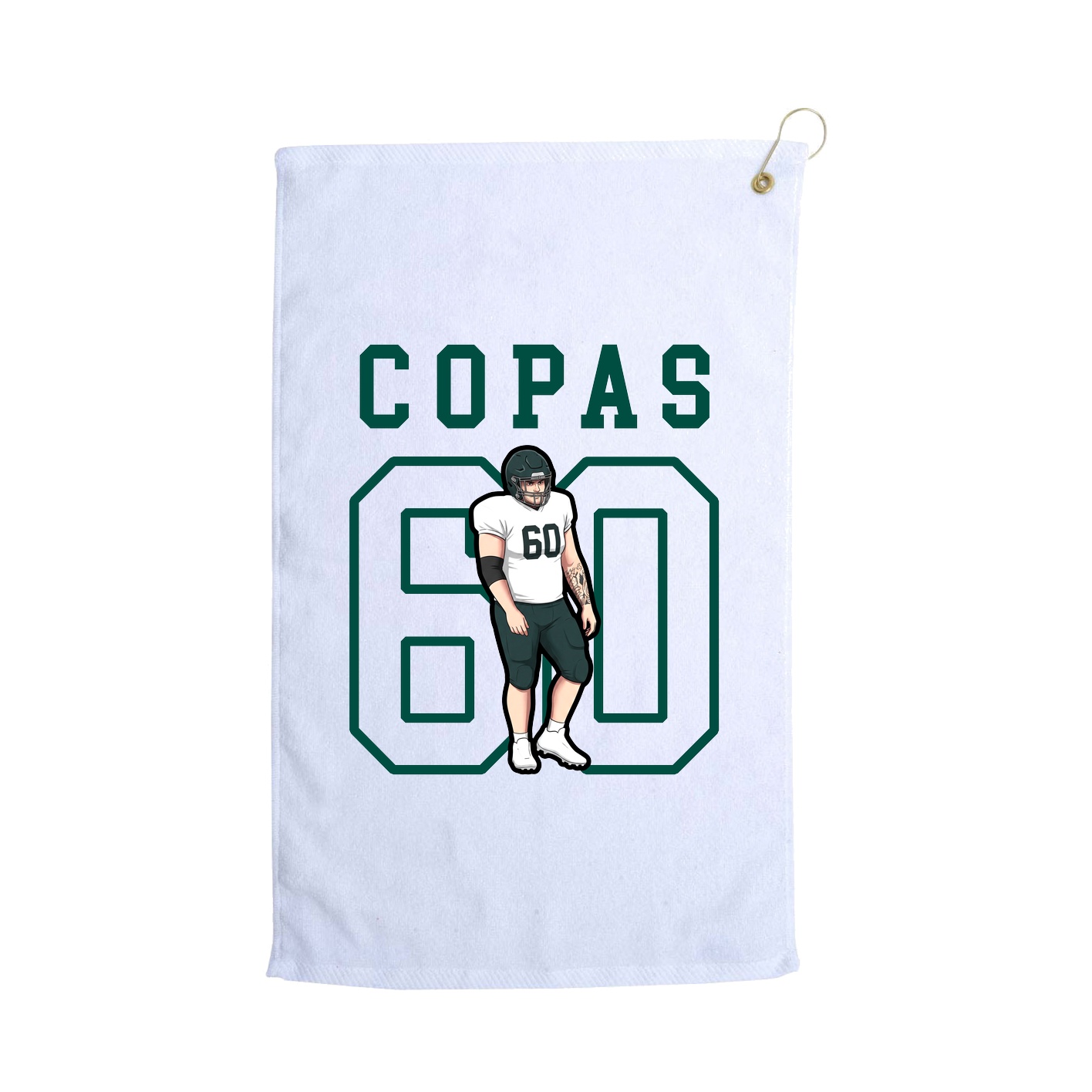 Golf Towel — Shirsey in White