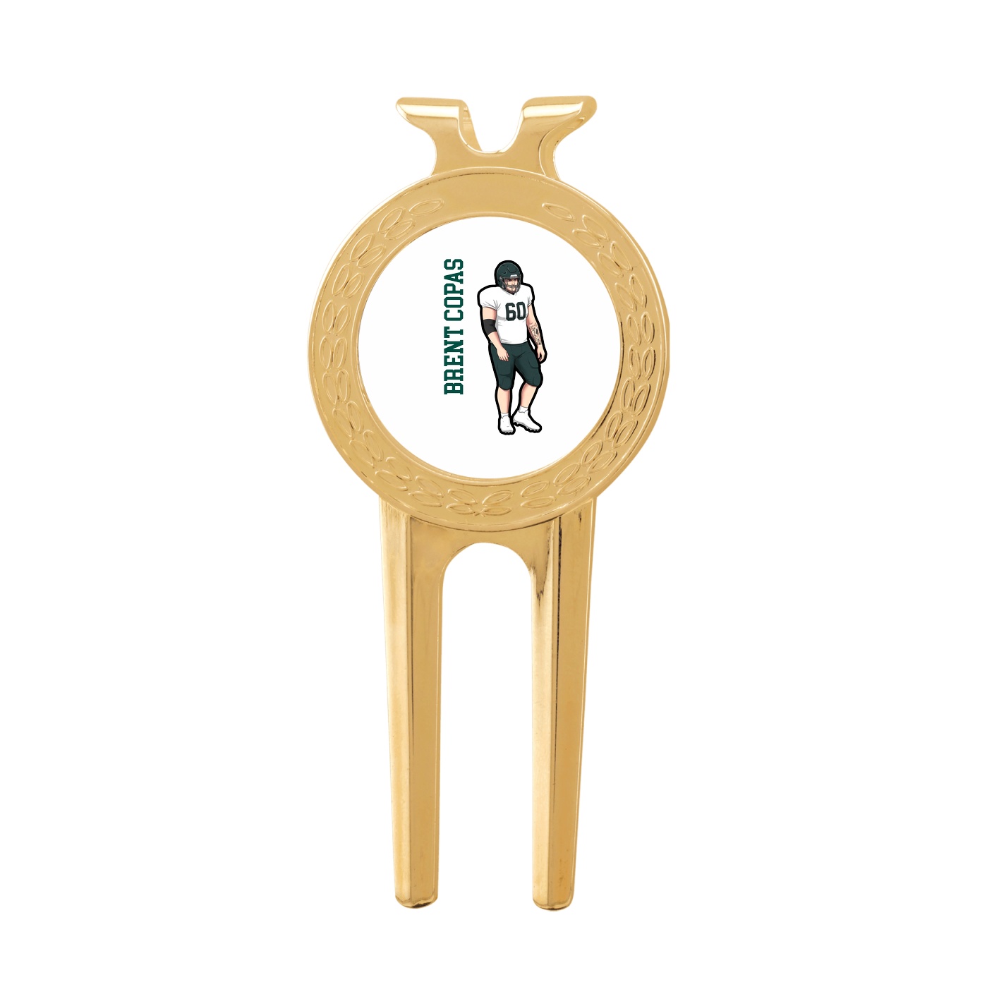 Divot Tool with Ball Marker — Name Vertical in Classic