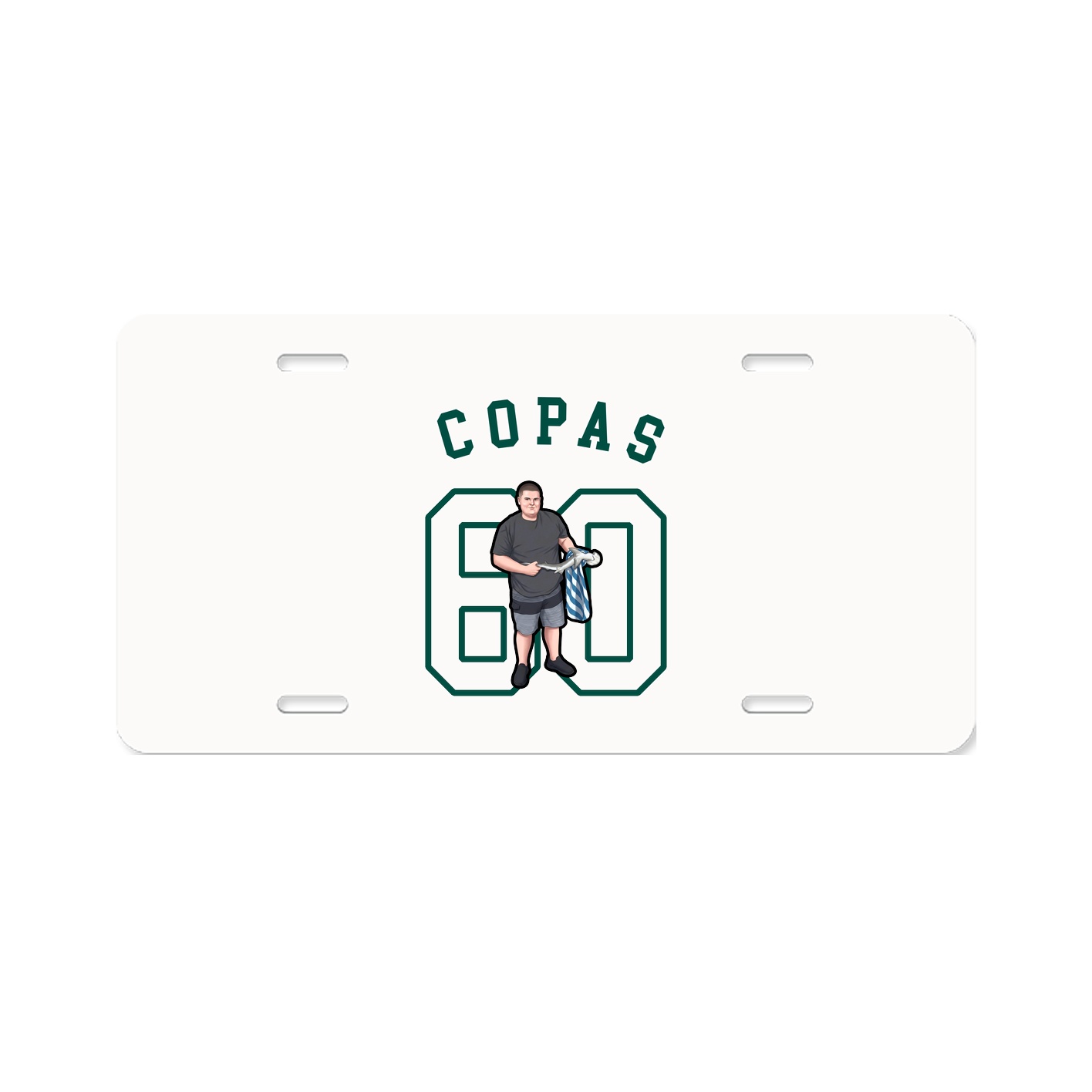 License Plate — Shirsey Arch in Classic