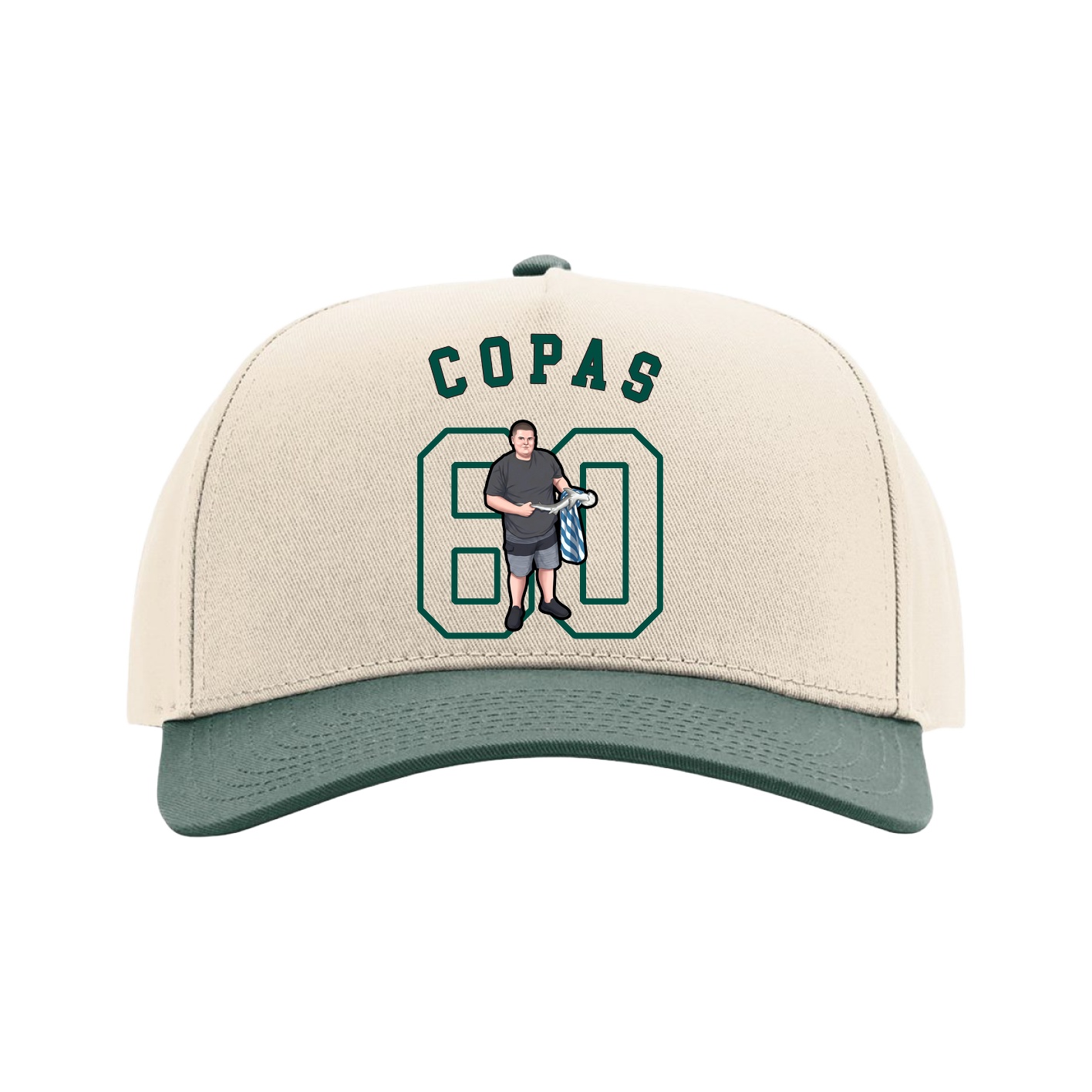 Full Fabric Five-Panel Champ Cap