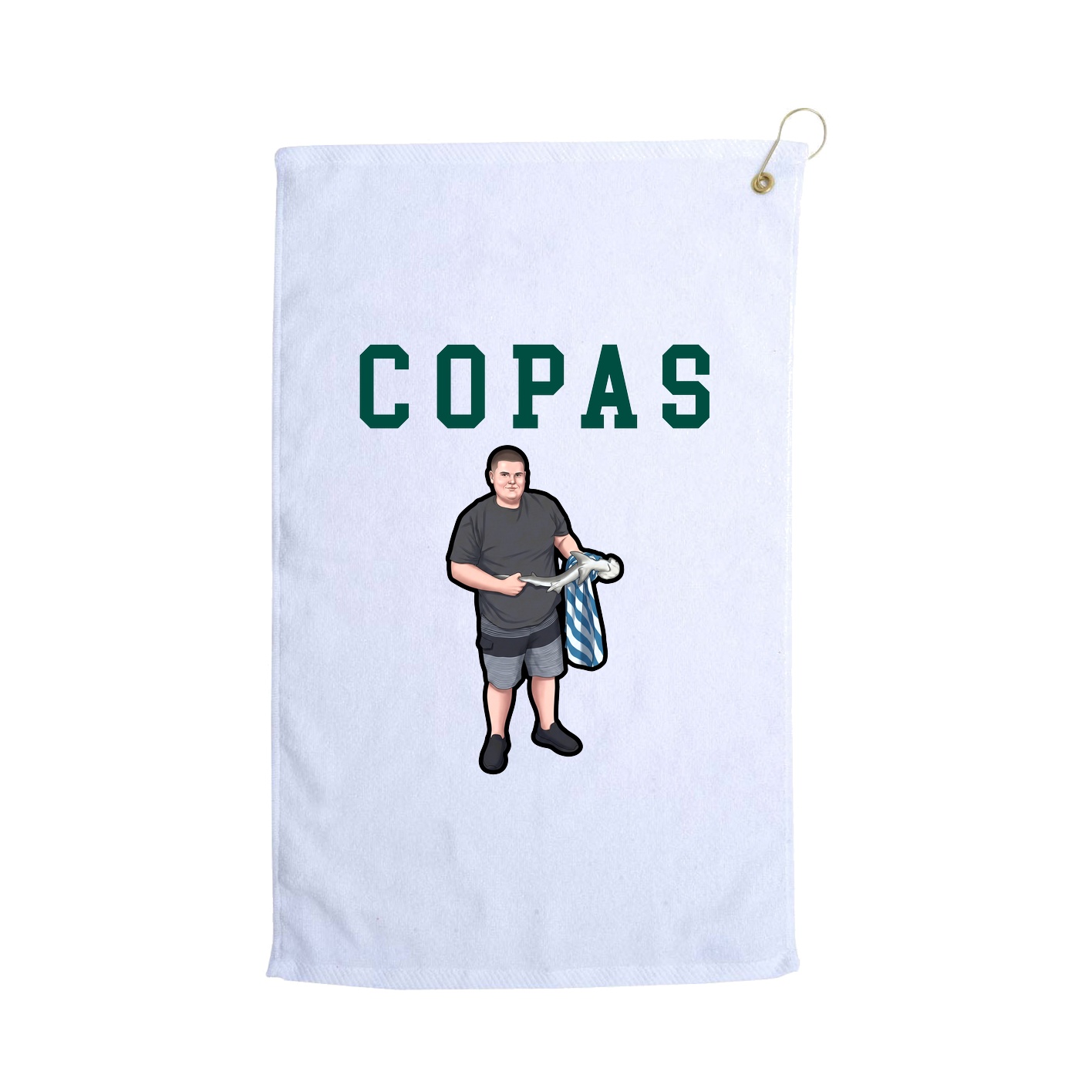 Terry Velour Golf Towel