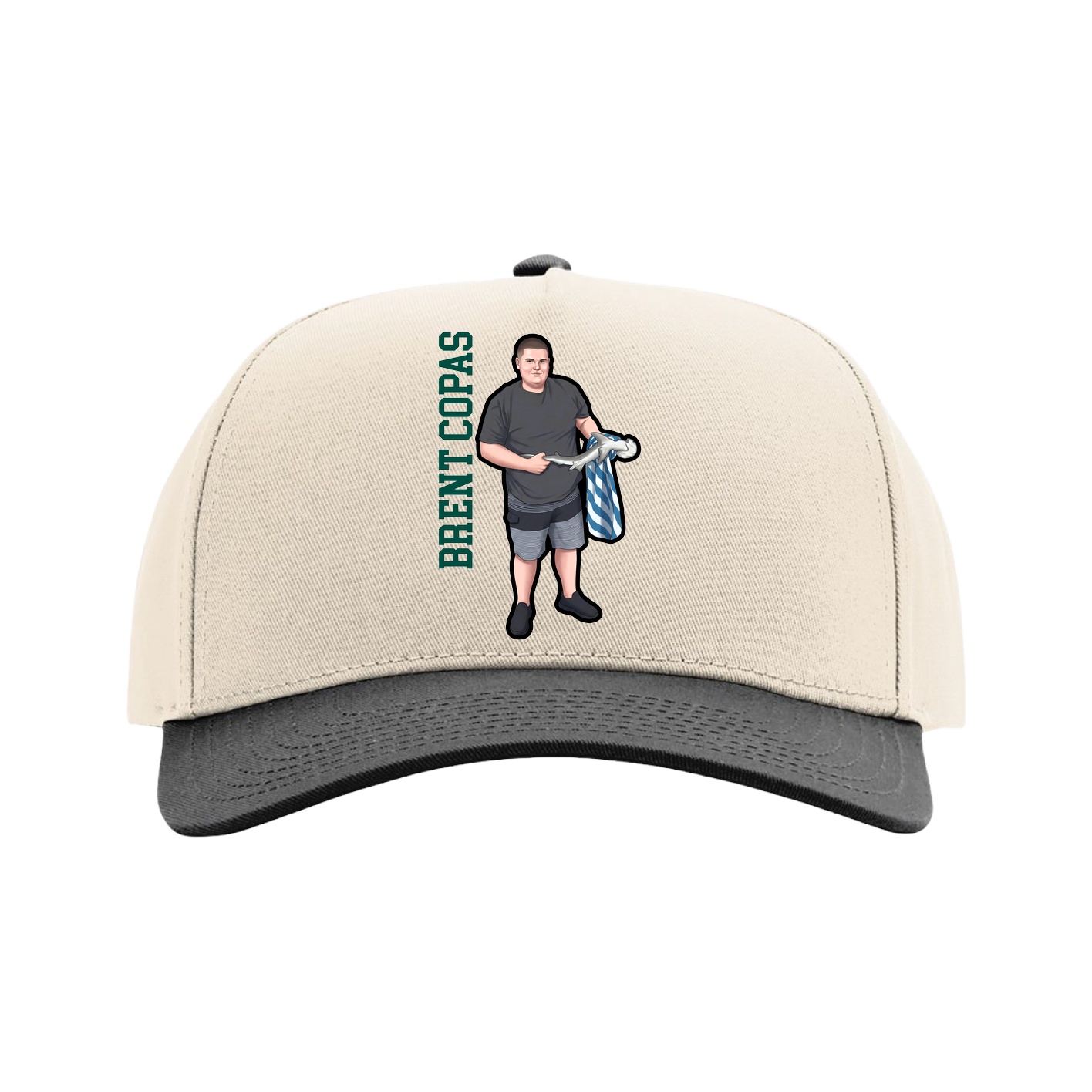 Full Fabric Five-Panel Champ Cap