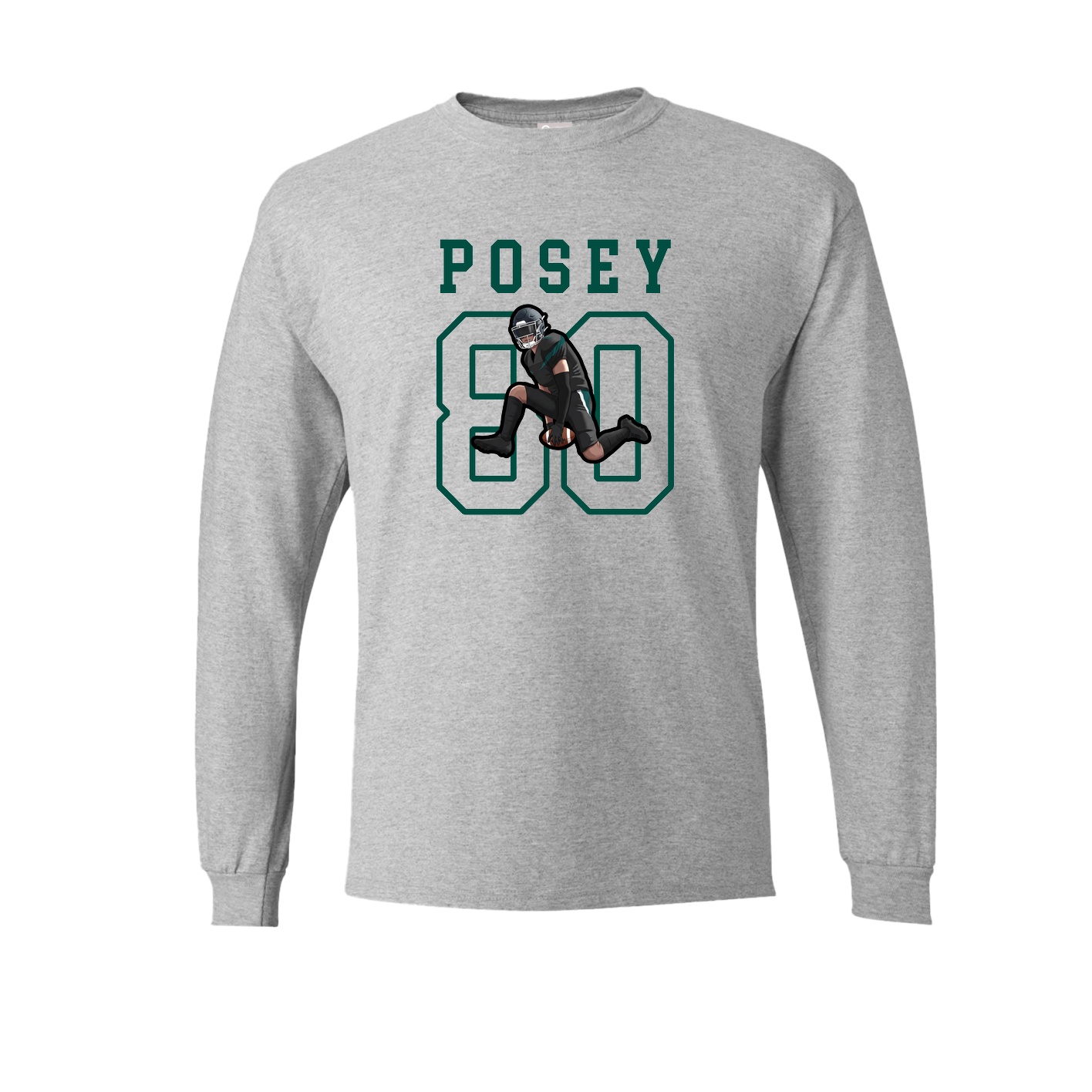 Long Sleeve Tee — Shirsey in Grey