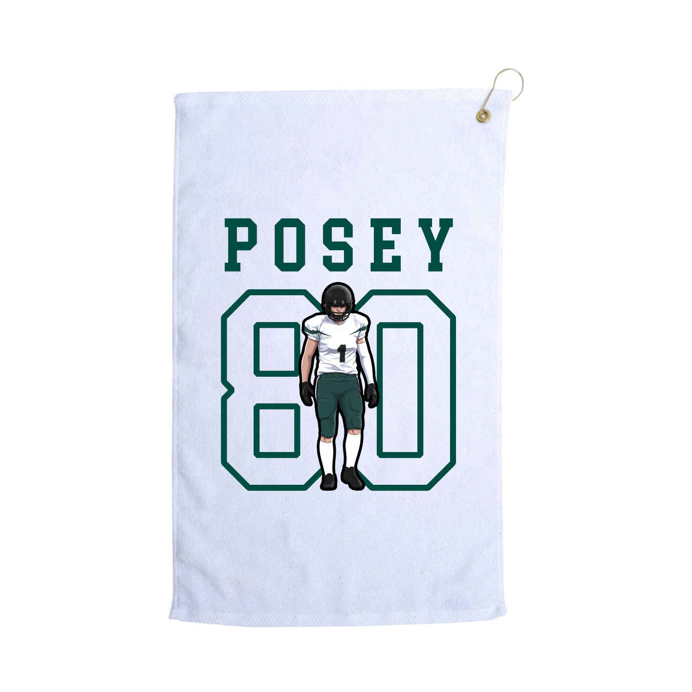 Golf Towel — Shirsey in White