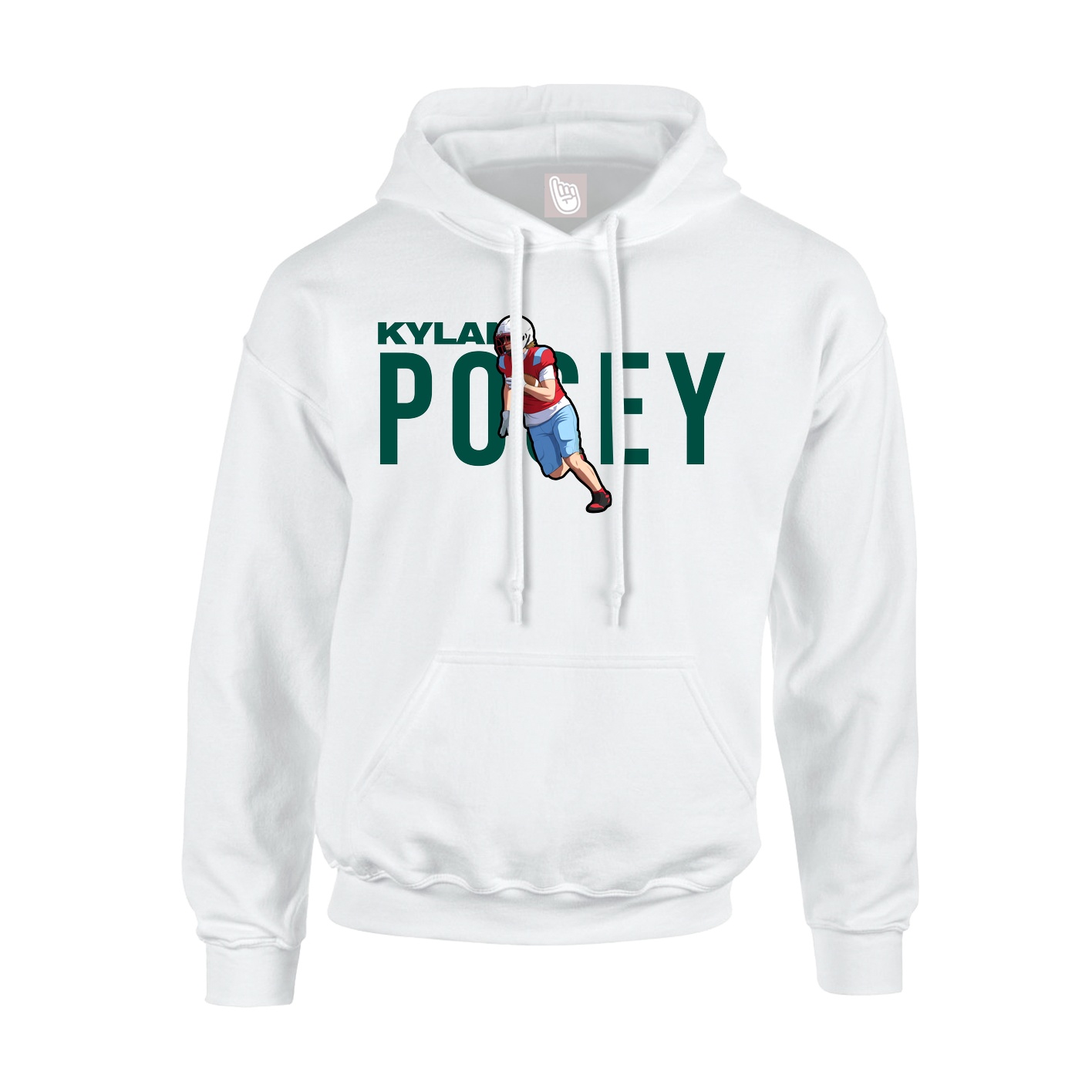 Hoodie — Player Name in White