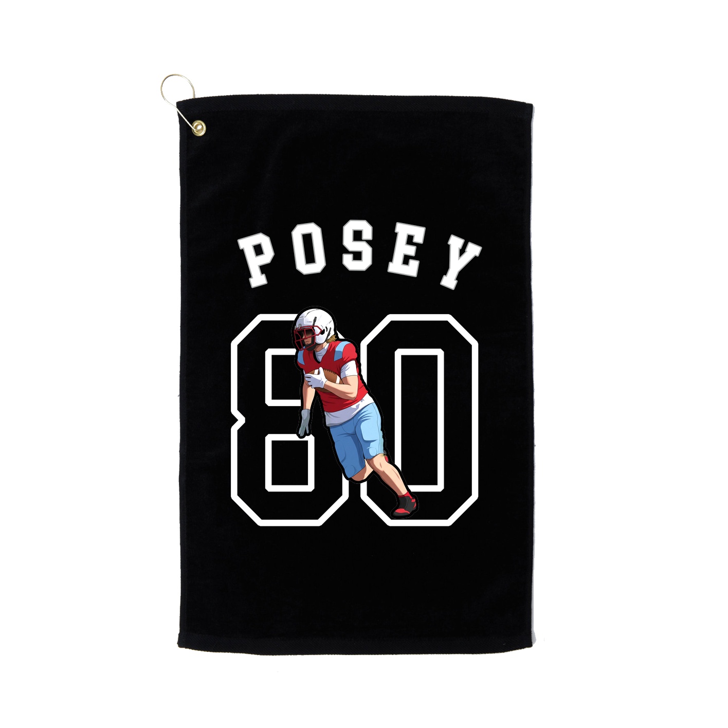 Golf Towel — Shirsey Arch in Black