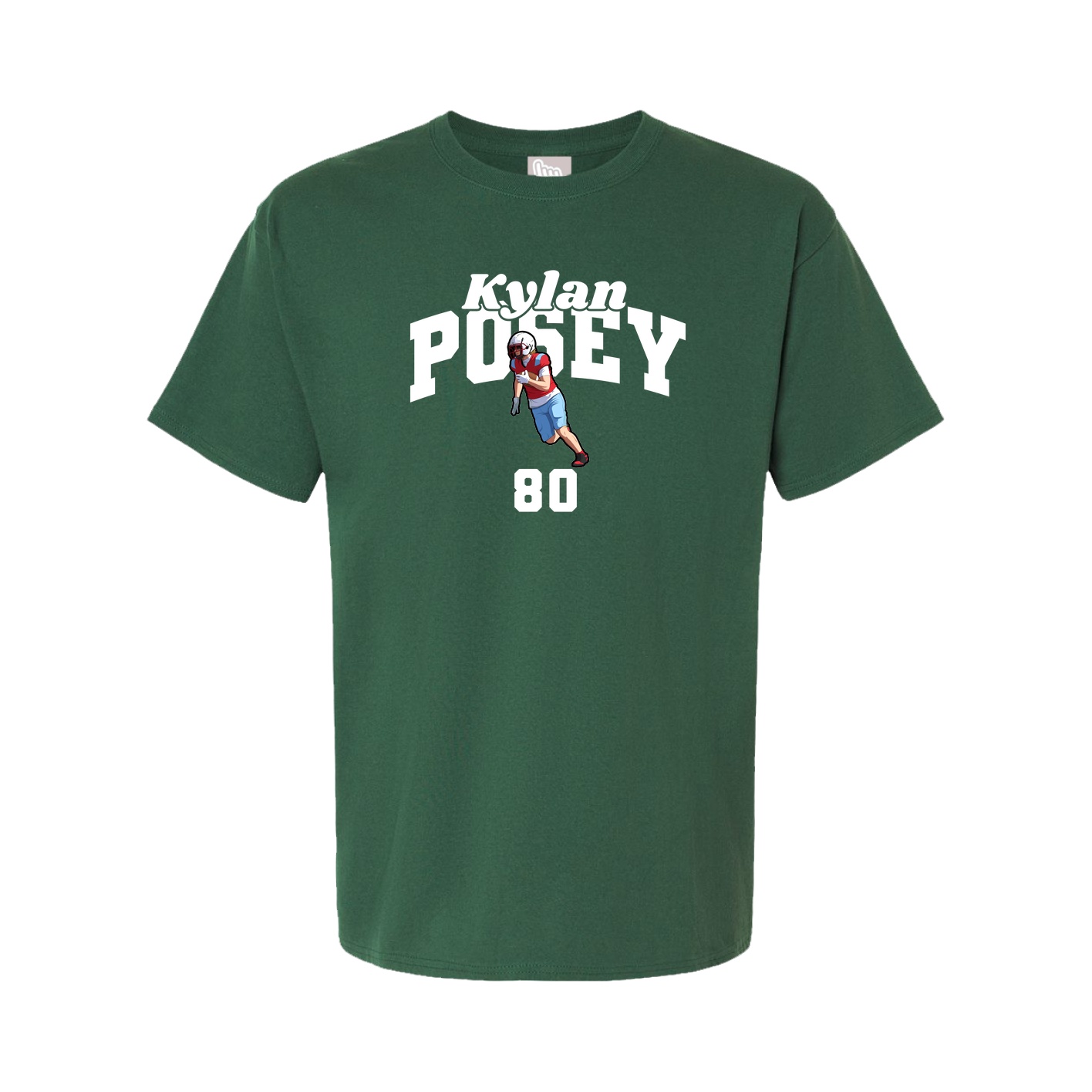 Youth Tee — Signature Arch in Green