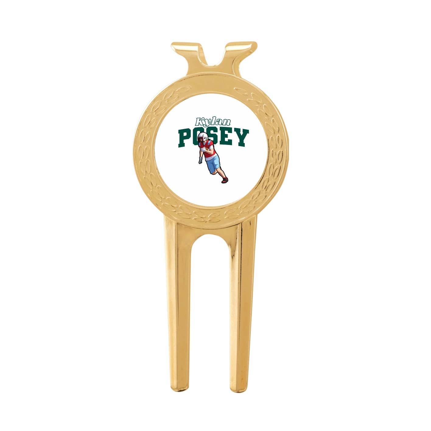 Divot Tool with Ball Marker — Name Arch in Classic