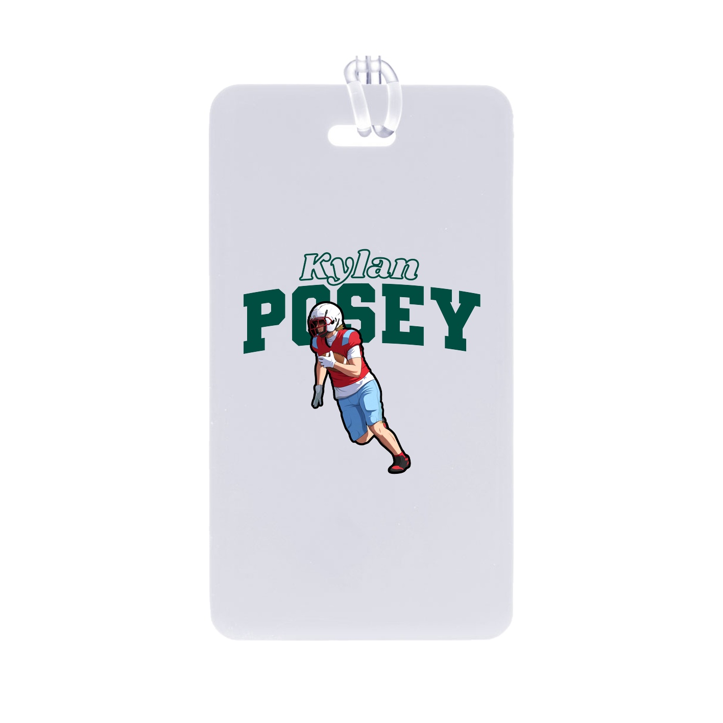 Bag Tag — Name Arch in Classic