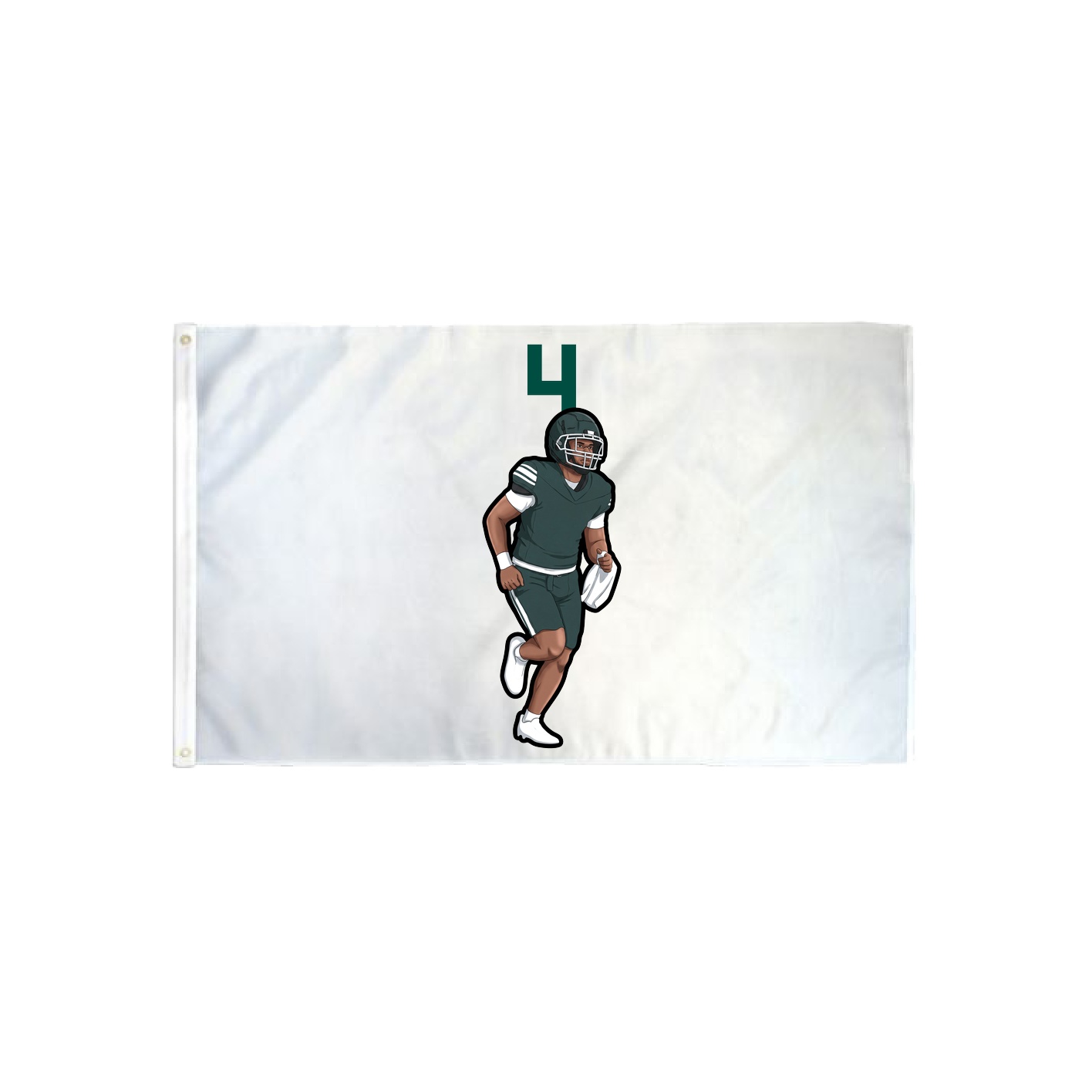 3x5 Flag — Number Top in Classic