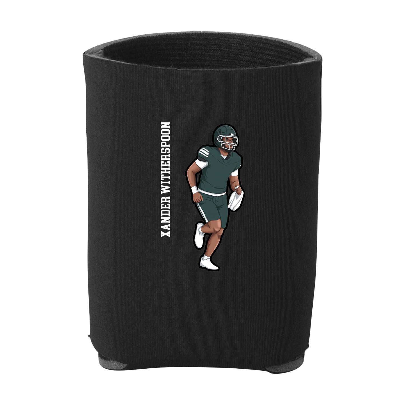 Can Holder — Name Vertical in Black