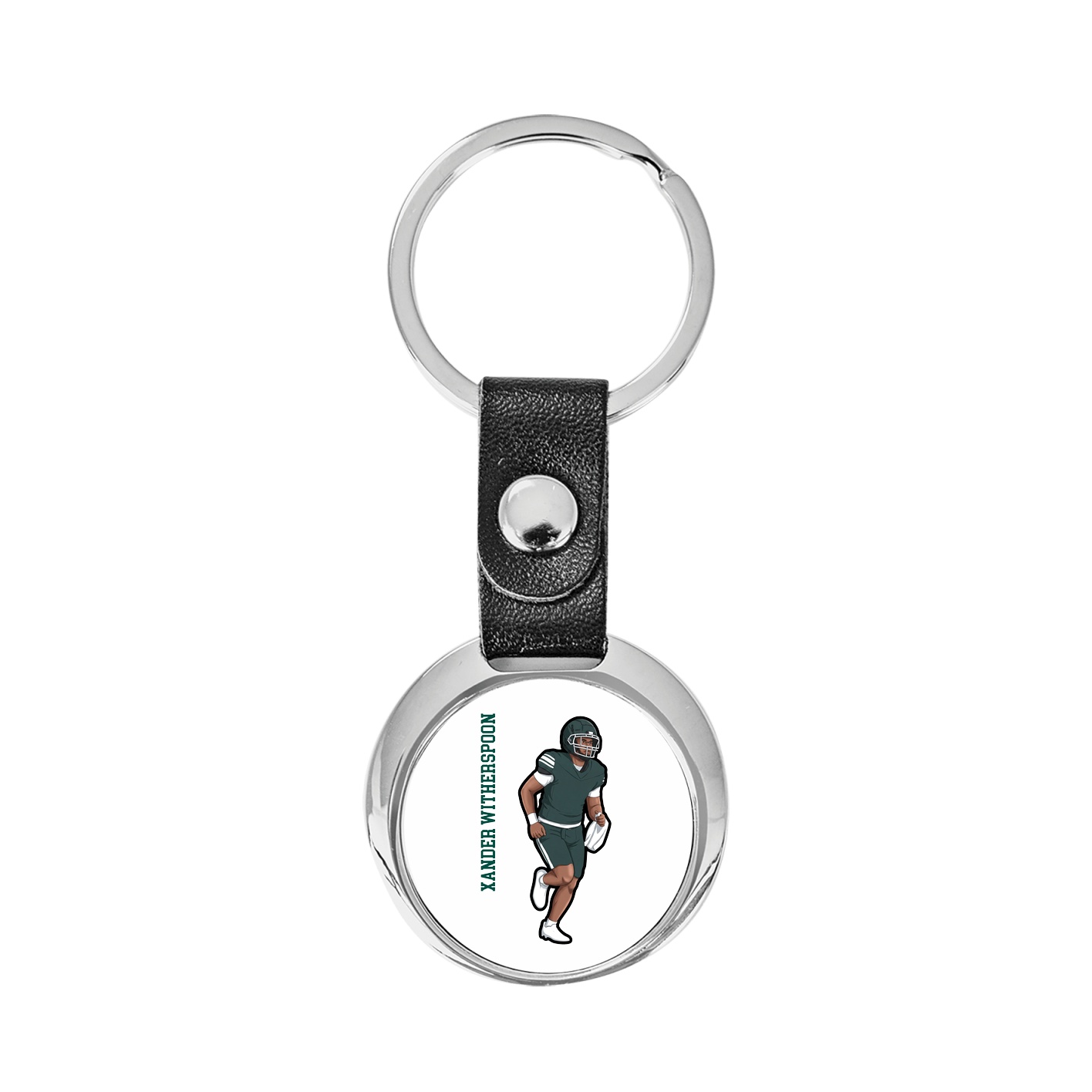 Key Chain — Name Vertical in Classic