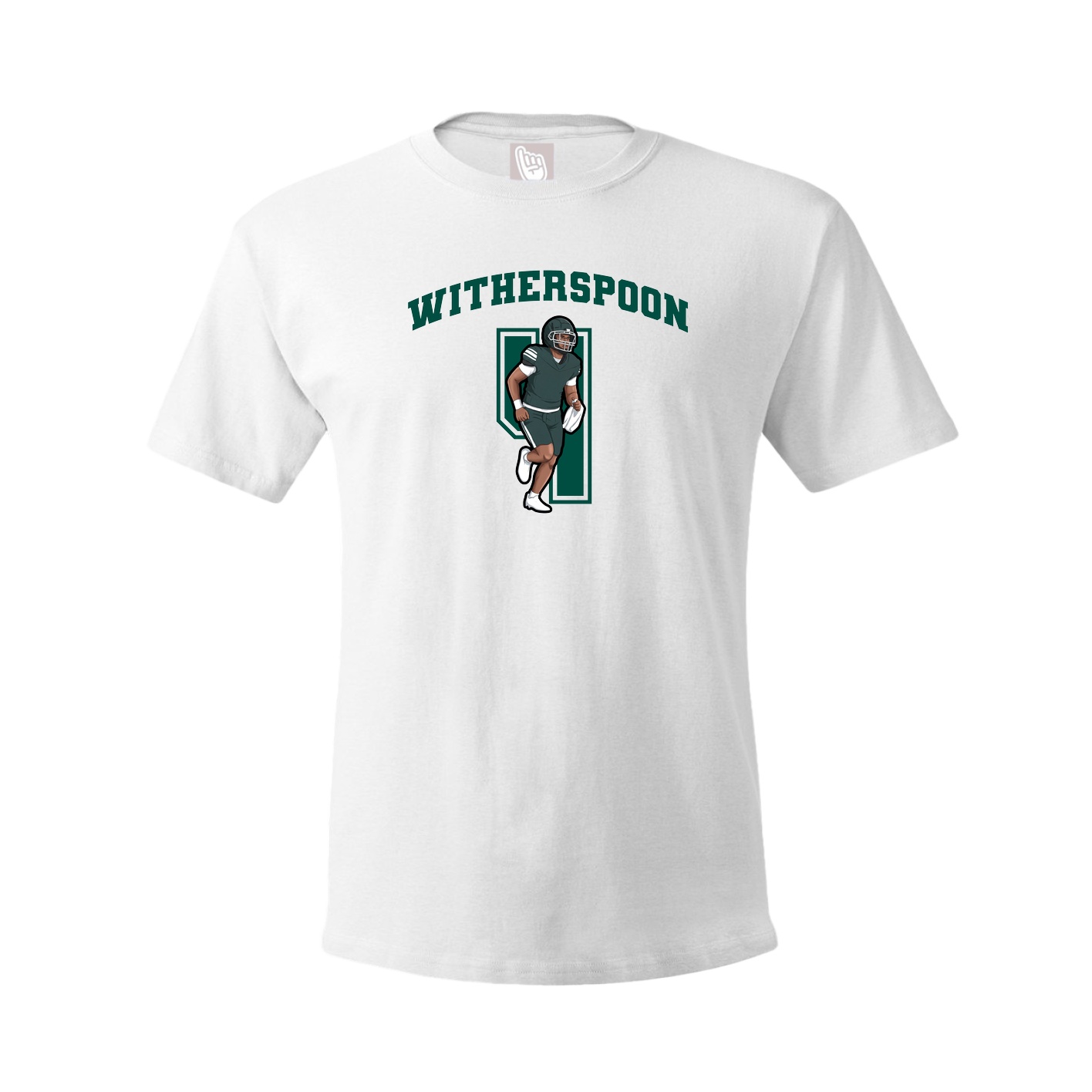 Tee — Number in White
