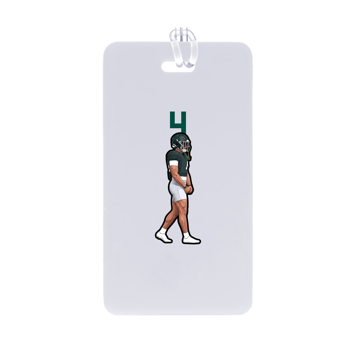 Bag Tag — Number Top in Classic