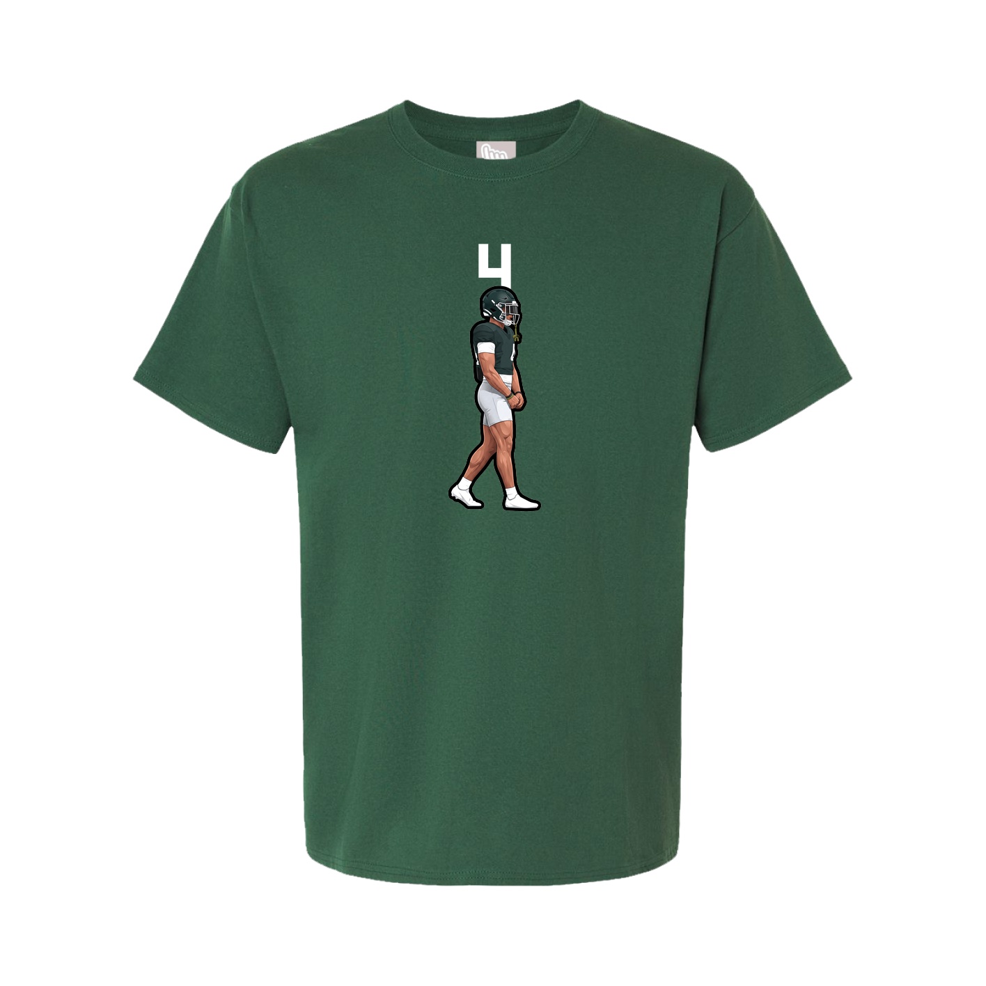 Tee — Number Top in Green