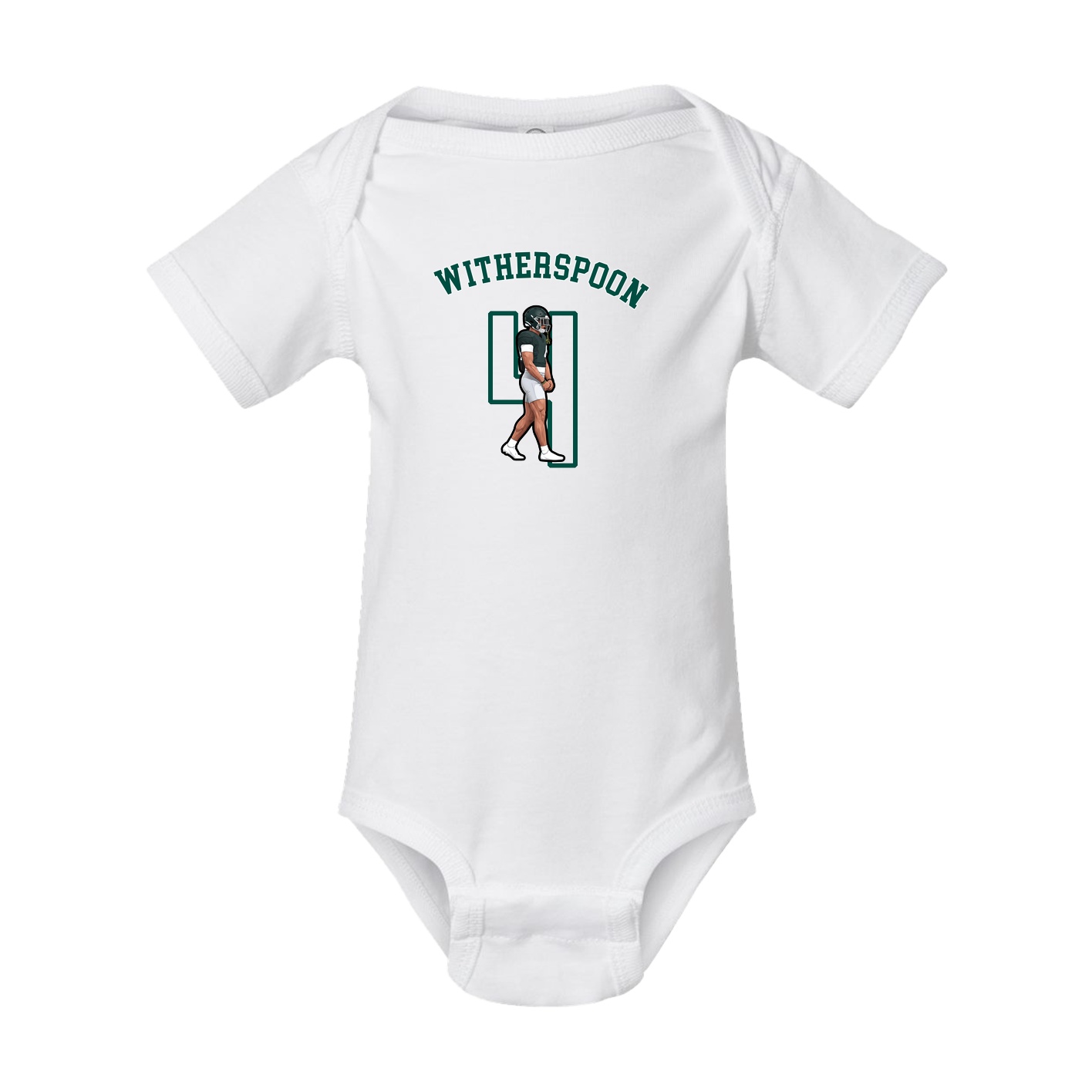 Baby Onesie — Shirsey Arch in White