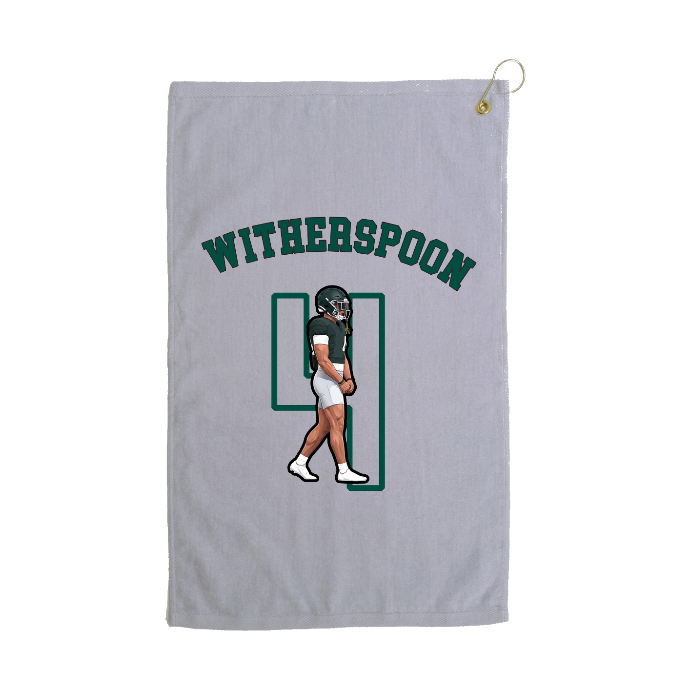 Golf Towel — Shirsey Arch in Grey