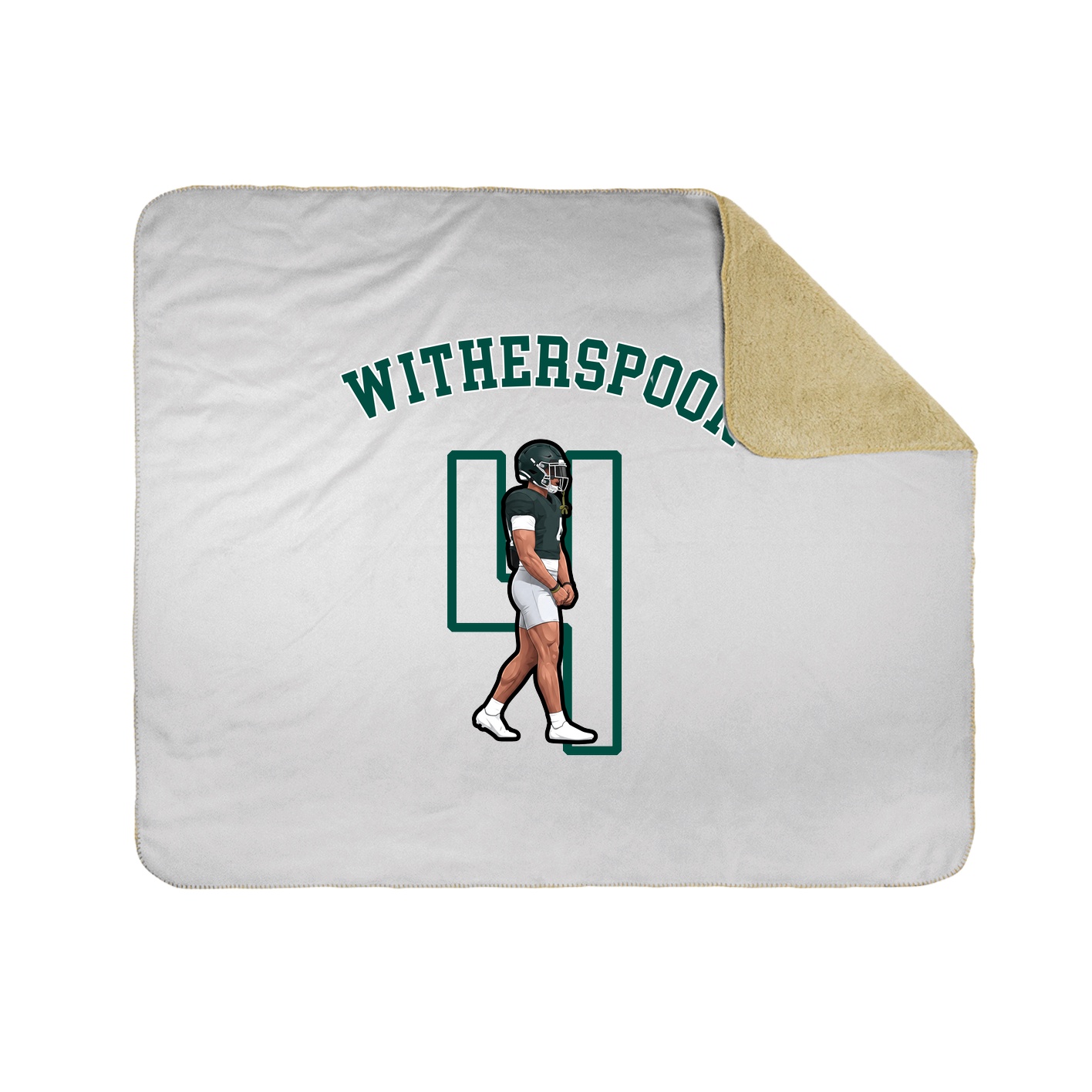 Throw Blanket — Shirsey Arch in White