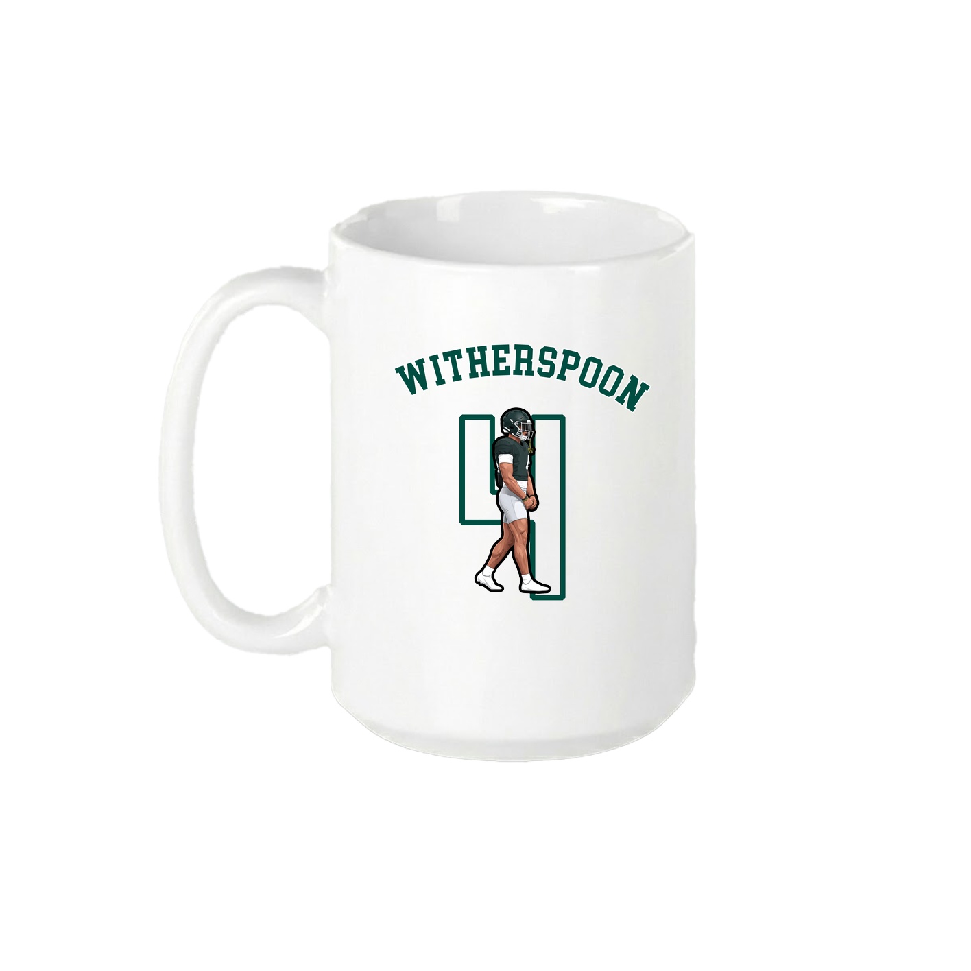 15oz Coffee Mug — Shirsey Arch in White
